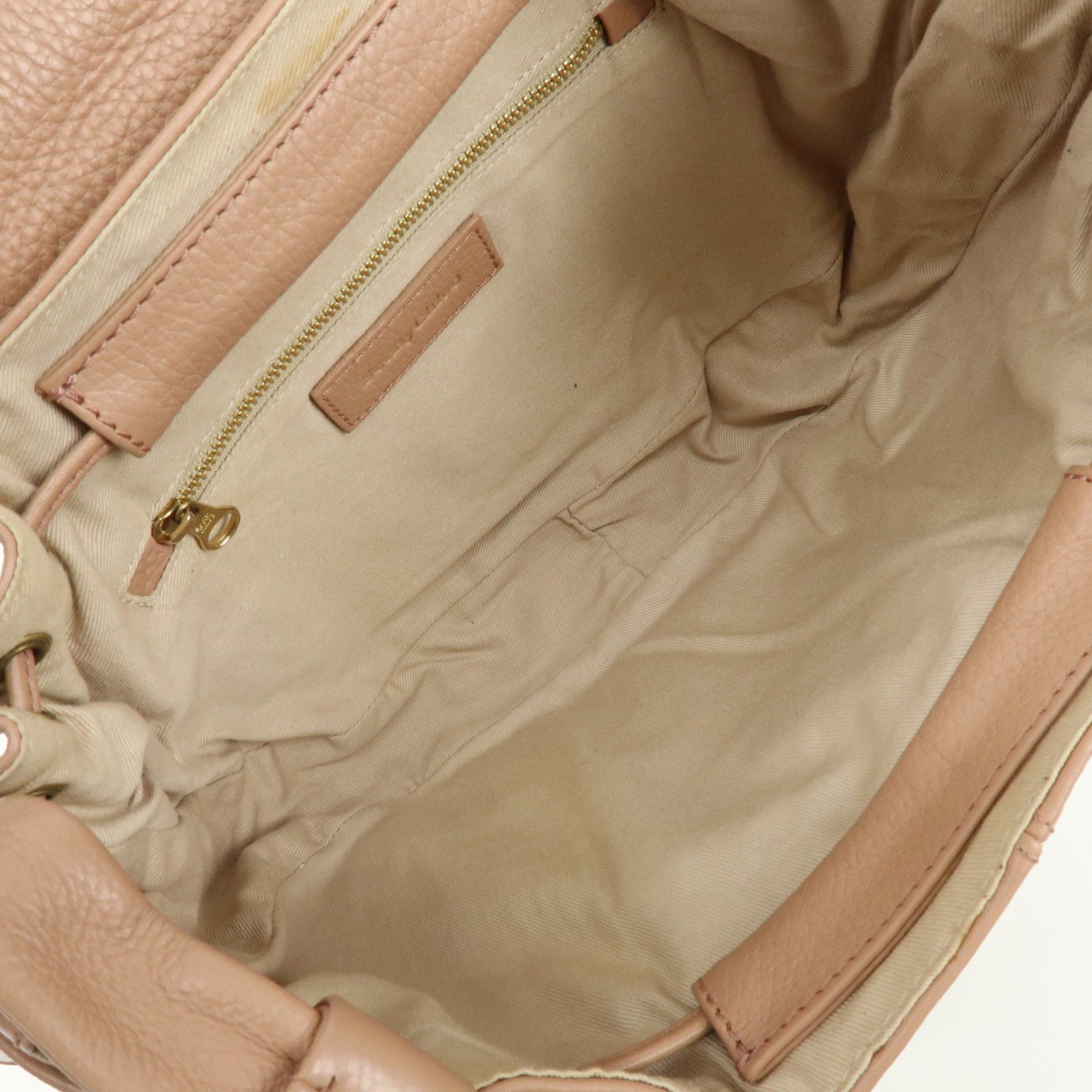 Chloe See By Chloe Leather Shoulder Bag Crossbody Bag Pink