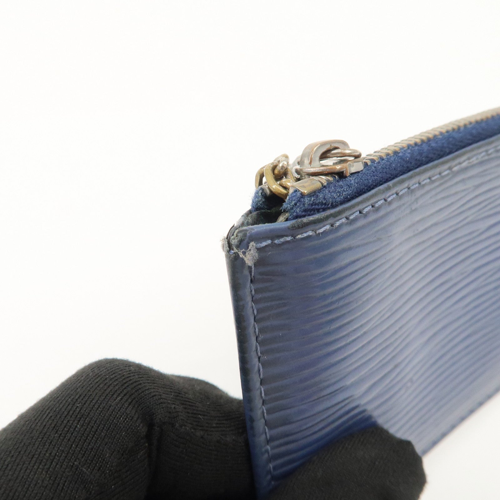 Louis Vuitton Monogram Mini Lin Set of 2 Coin Case M92238 M63805 Used