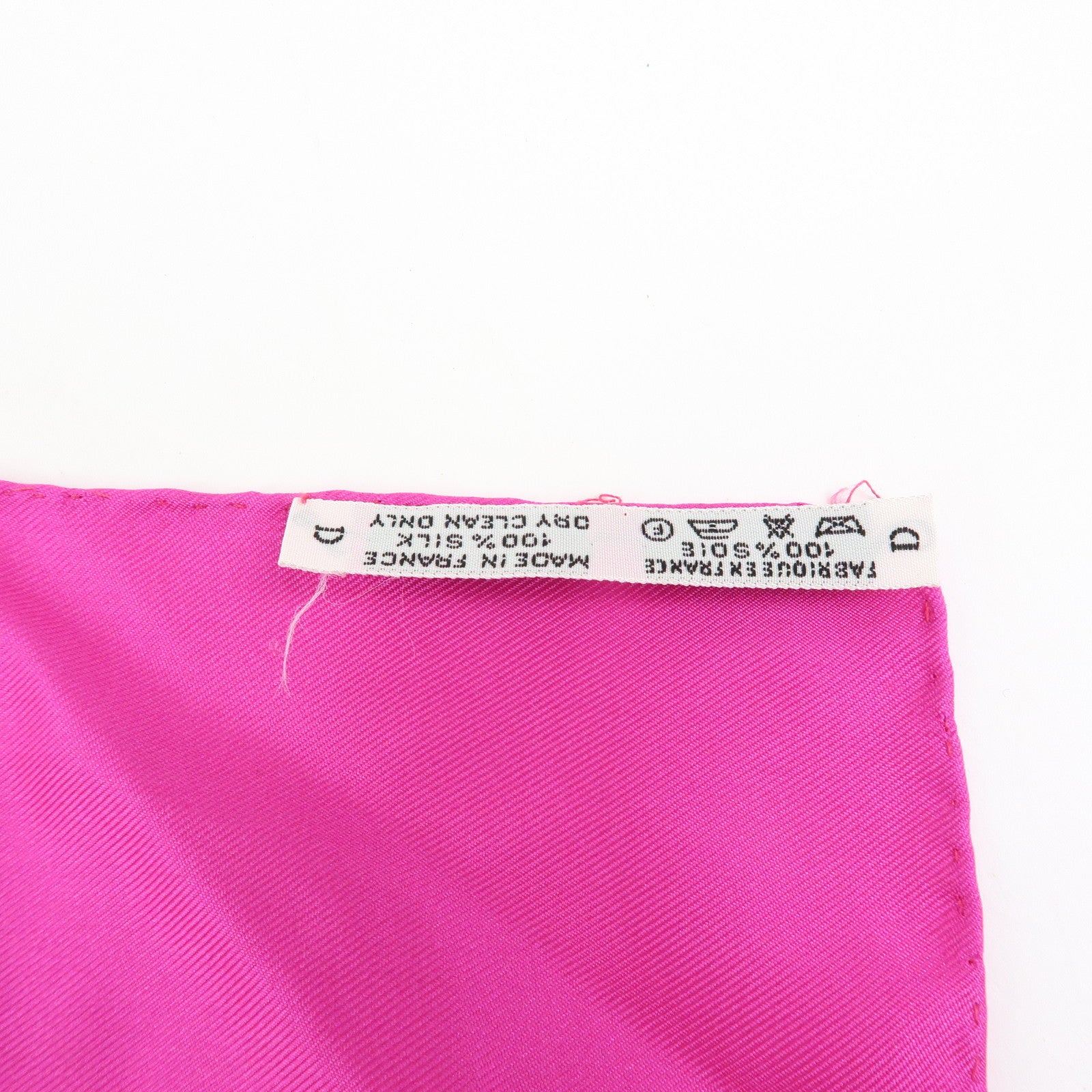 HERMES Carre 90 Set of 2 Silk 100% Scarf Blue White Pink