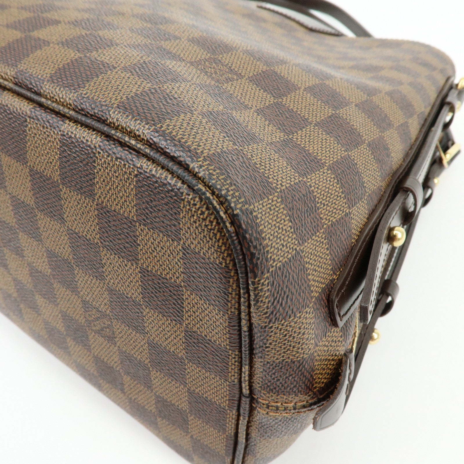 Louis Vuitton Damier Ebene Cabas Rivington Shoulder Bag N41108