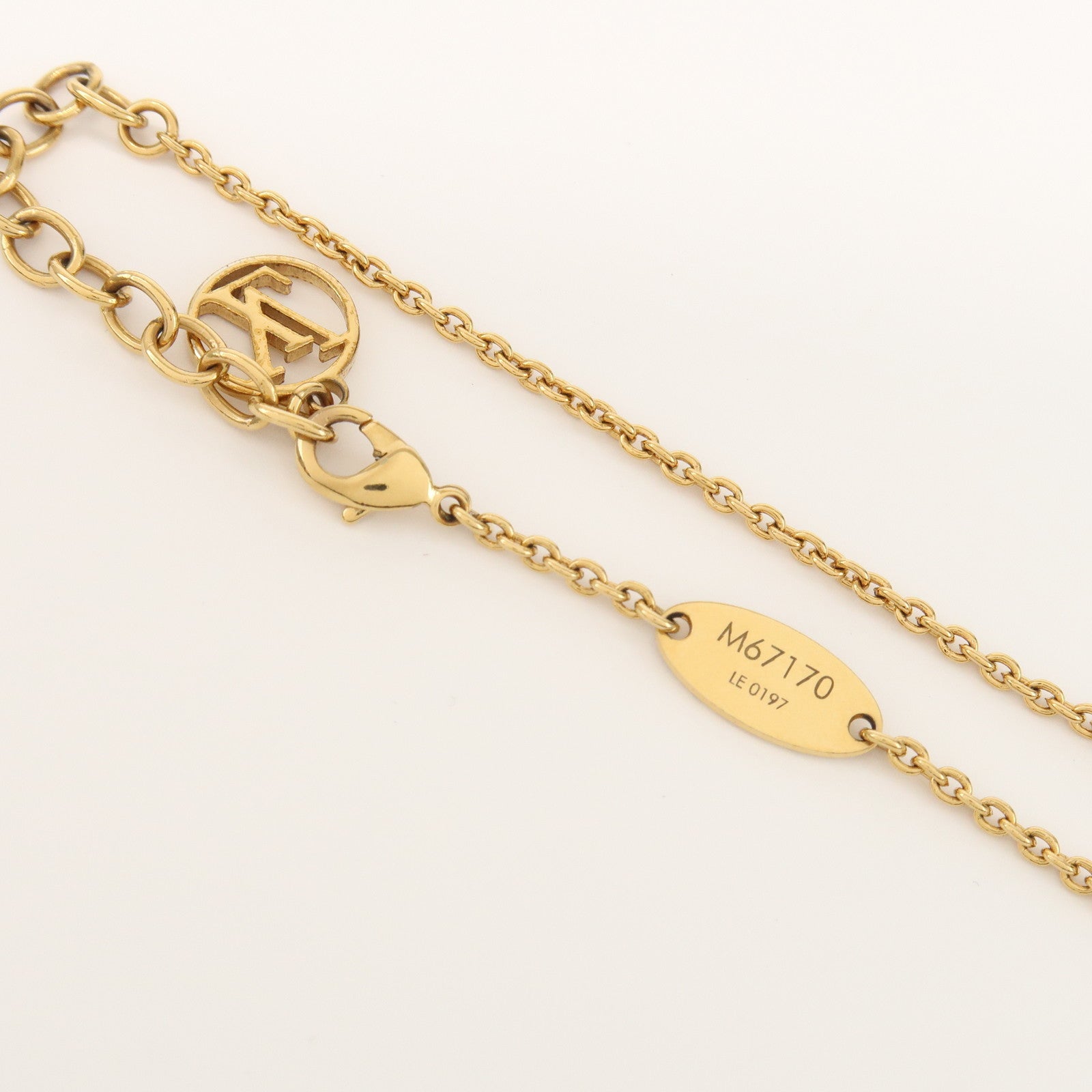 Louis Vuitton LV＆ME M Metal Bracelet Gold M67170