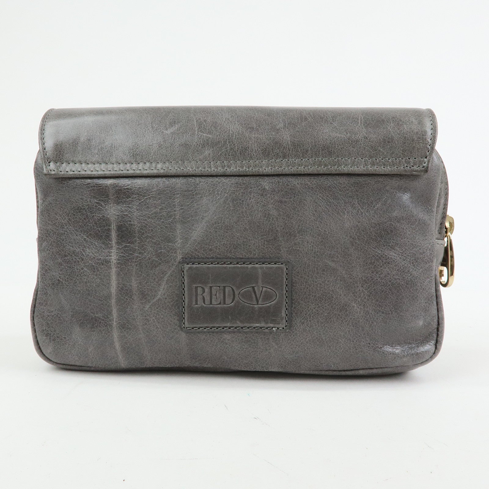 VALENTINO RED Valentino 2Way Bag Chain Shoulder Bag Hand Bag Gray