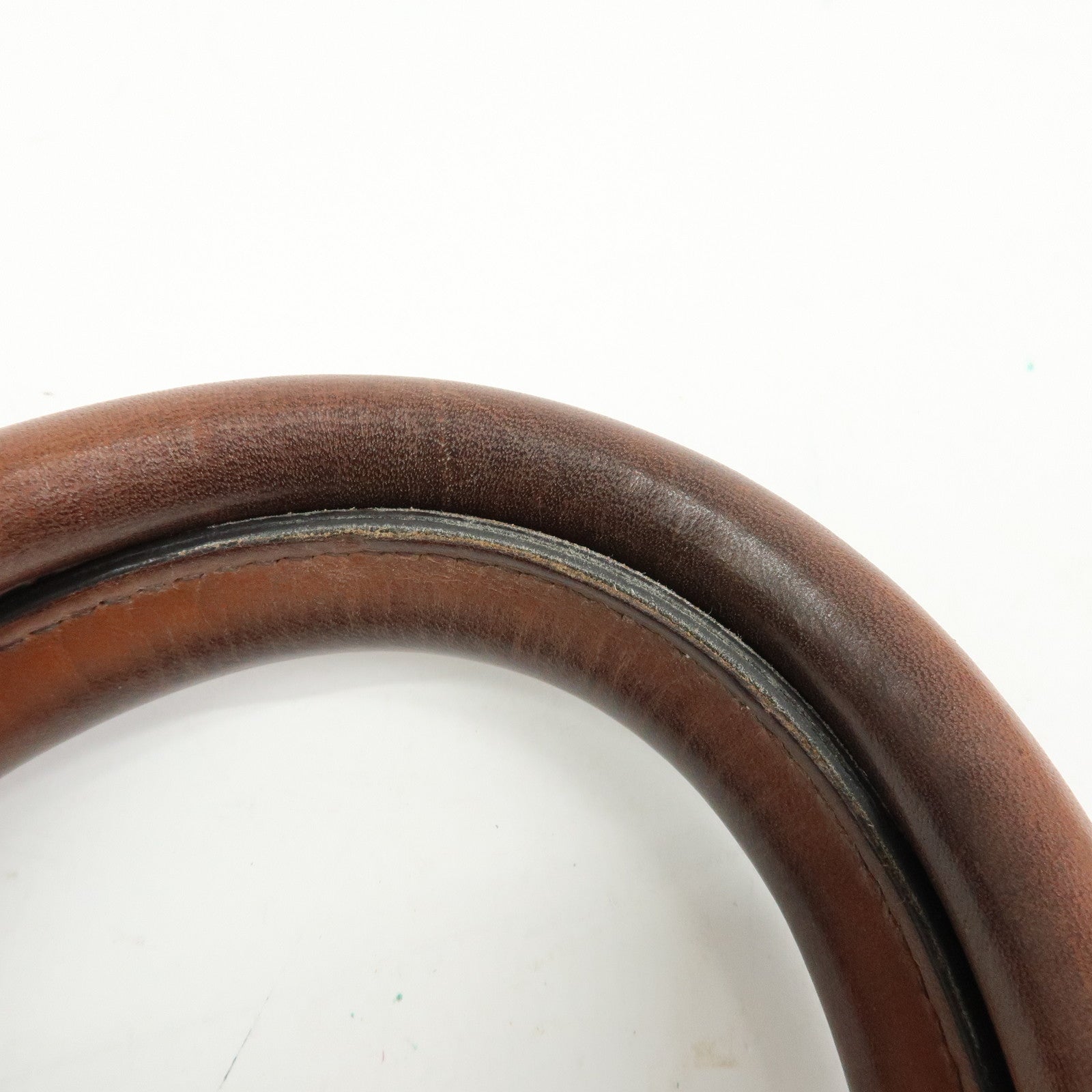 BURBERRY Nova Plaid Canvas Leather Hand Bag Beige Brown