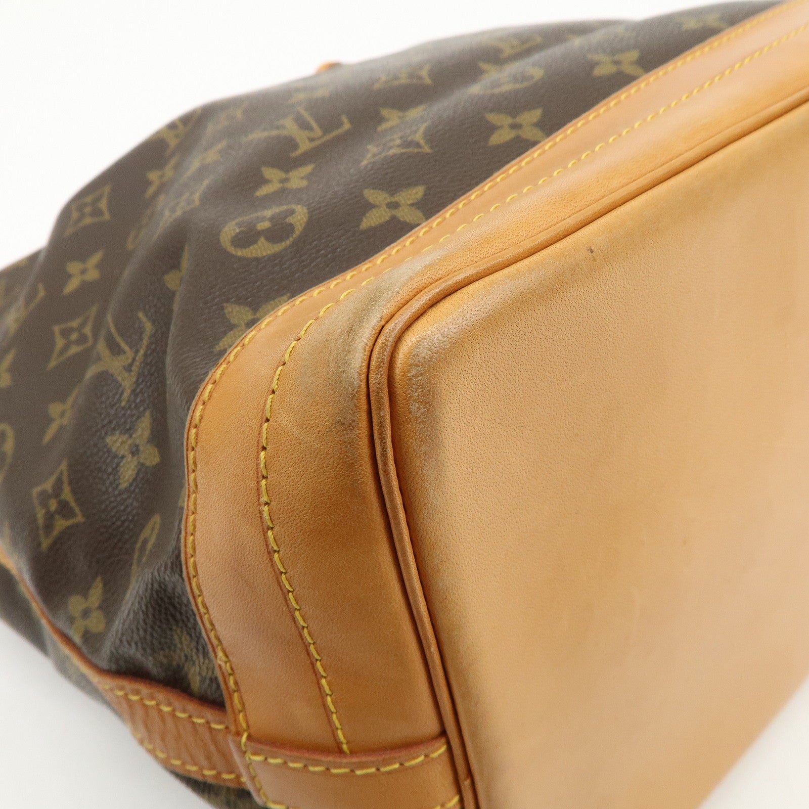 Louis Vuitton Monogram Noe Shoulder Bag Hand Bag Brown M42224