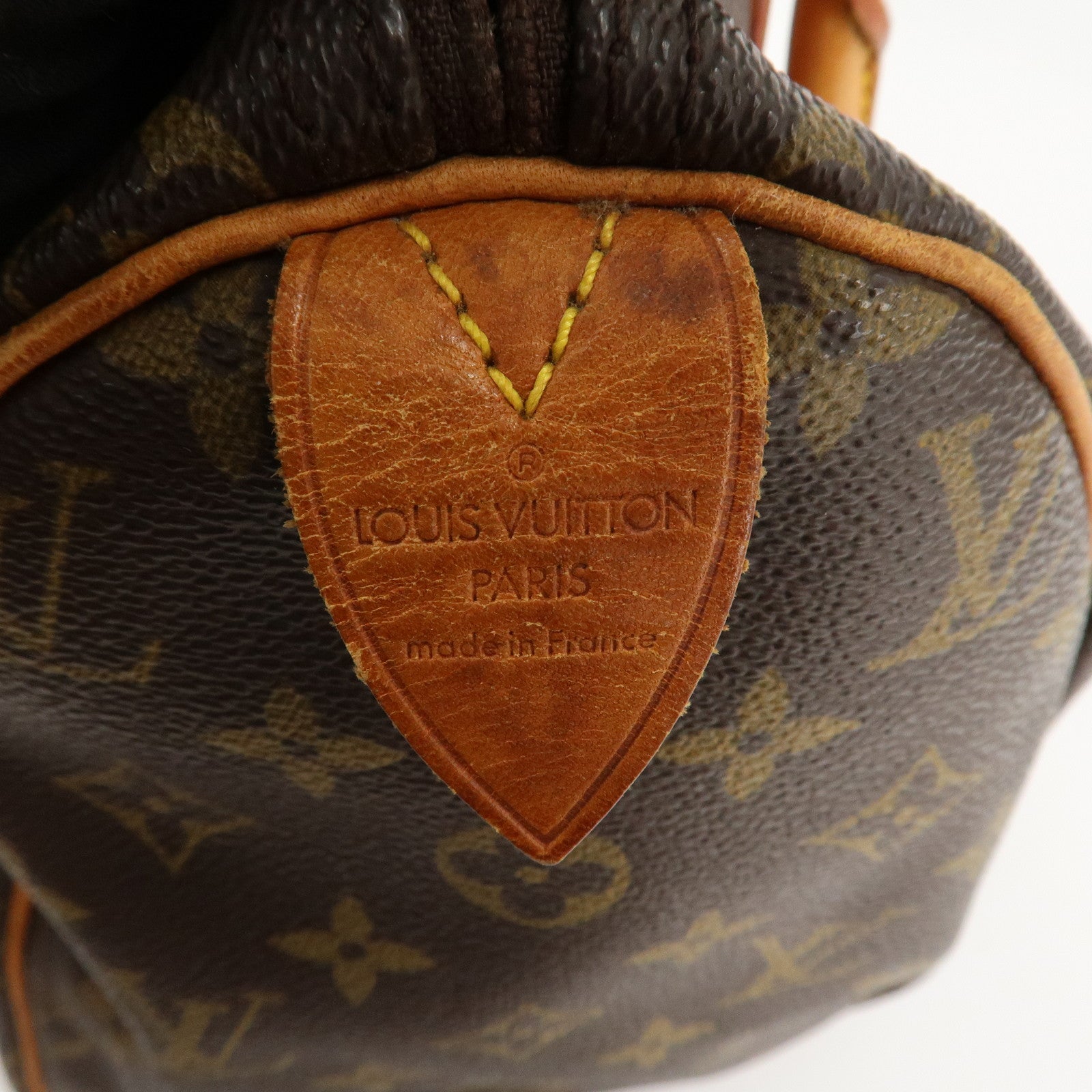 Louis Vuitton Monogram Speedy 30 Hand Bag Boston Bag M41526 Used
