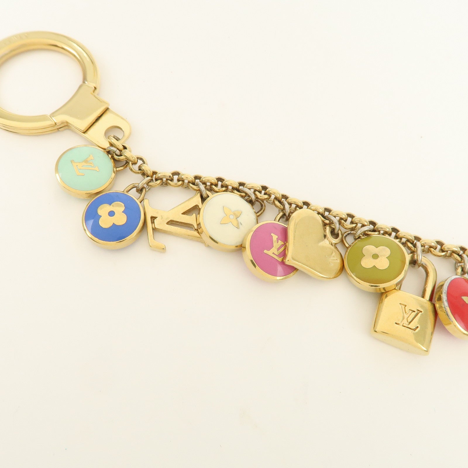 Louis Vuitton Porte Cles Chaine Pastille Bag Charm M65380