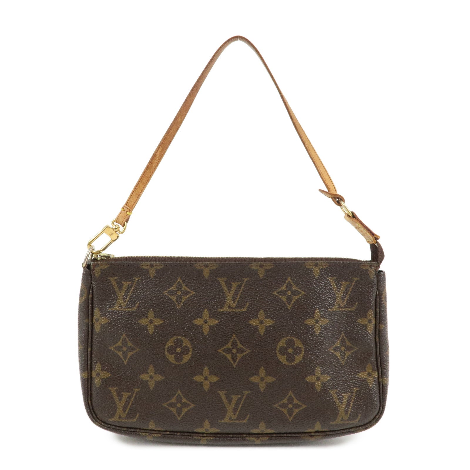 Louis Vuitton Monogram Pochette Accessoires Pouch Hand Bag M51980