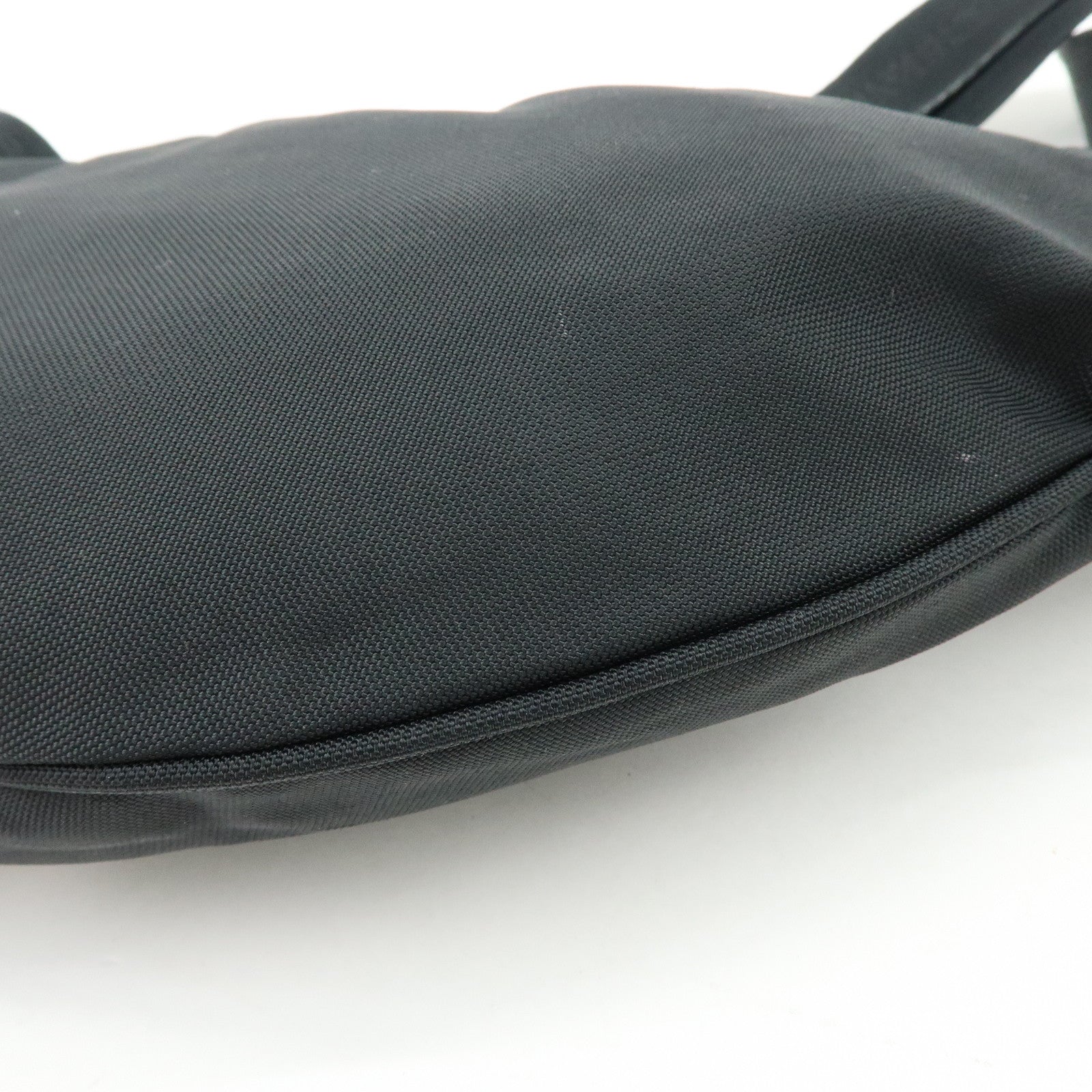 CHANEL Sports Line Nylon Banana Bag Waist Bag Crossbody Bag Black