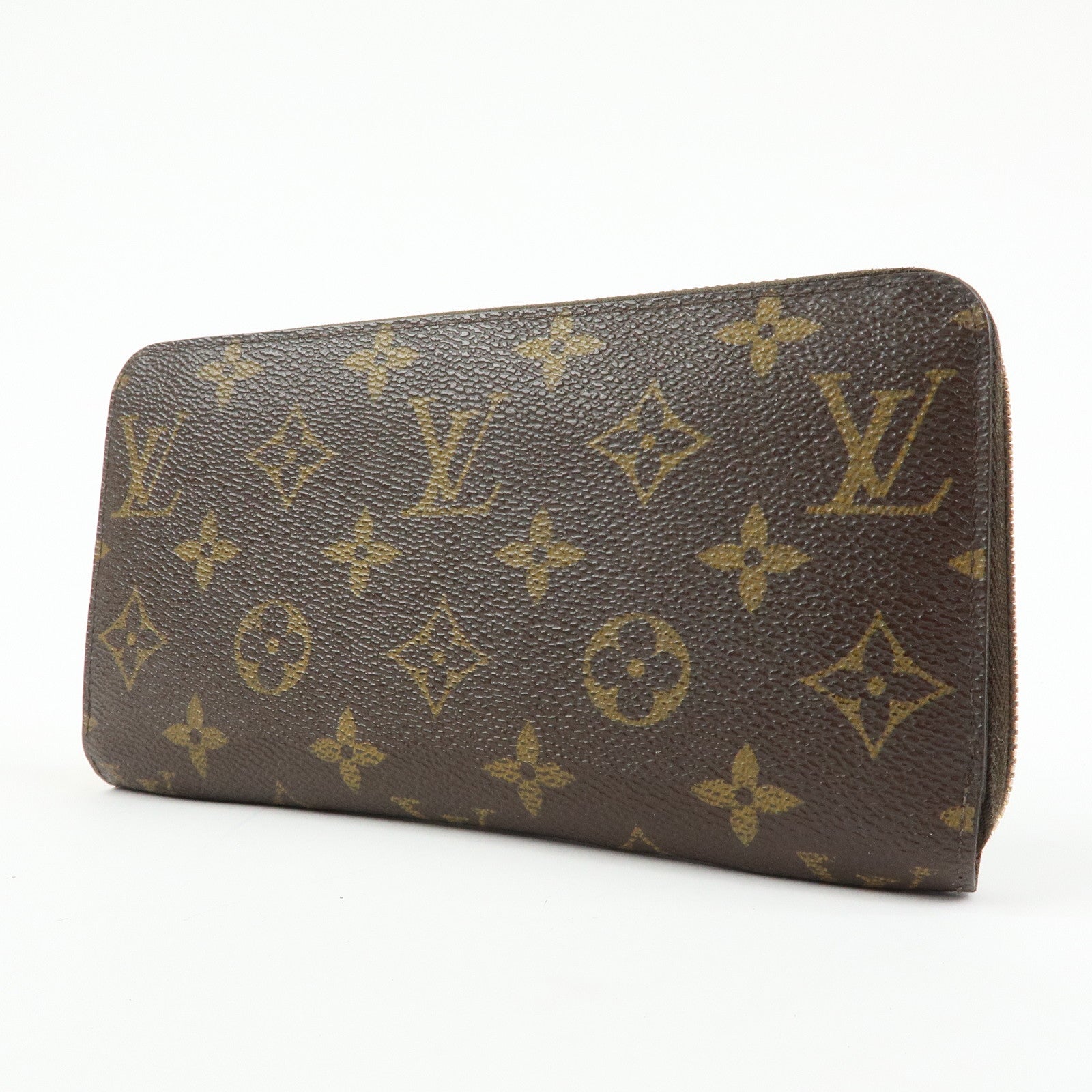 Louis Vuitton Monogram Canvas Zippy Wallet Long Wallet Brown M42616