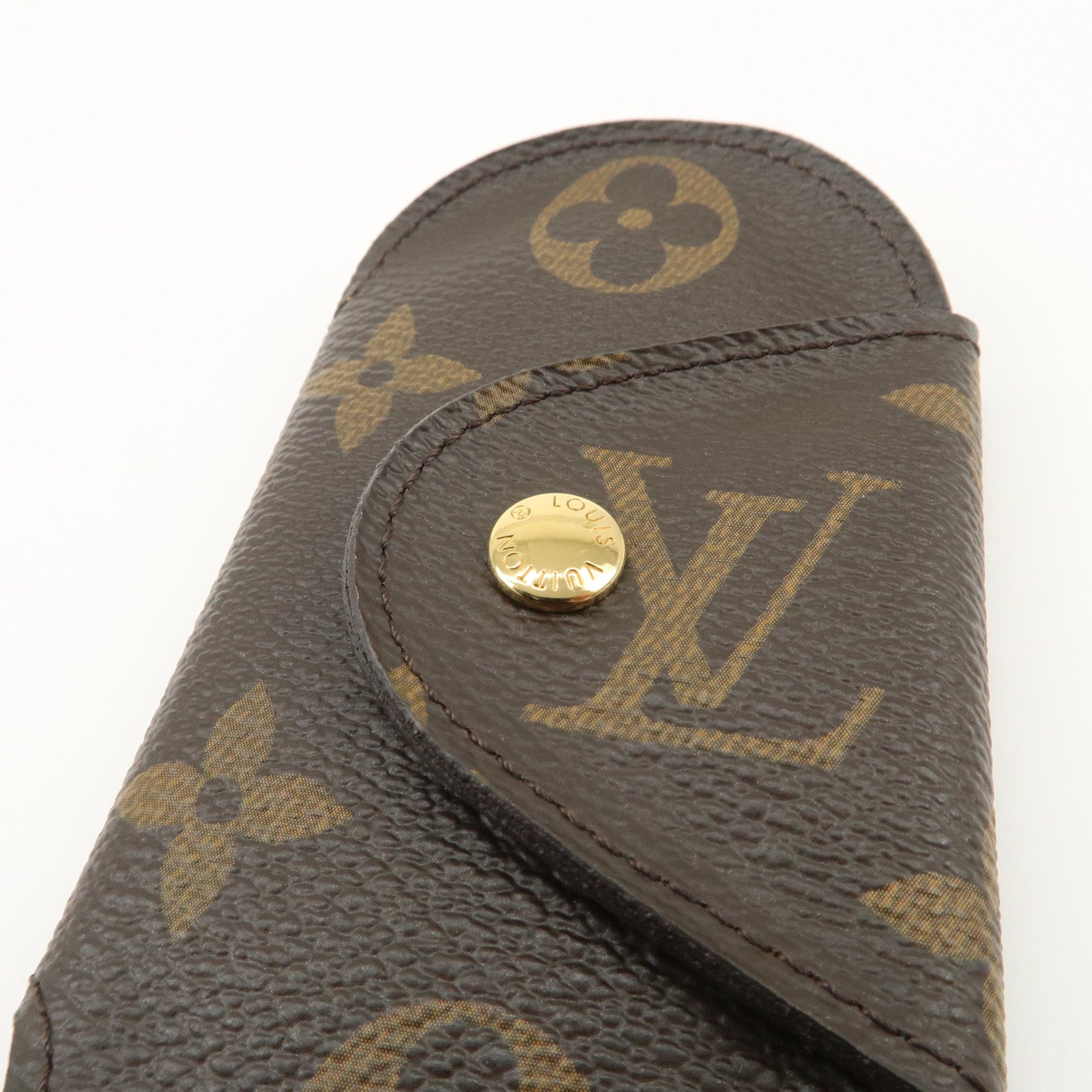 Louis Vuitton Monogram Multicles Rond PM Key Case Brown M60115