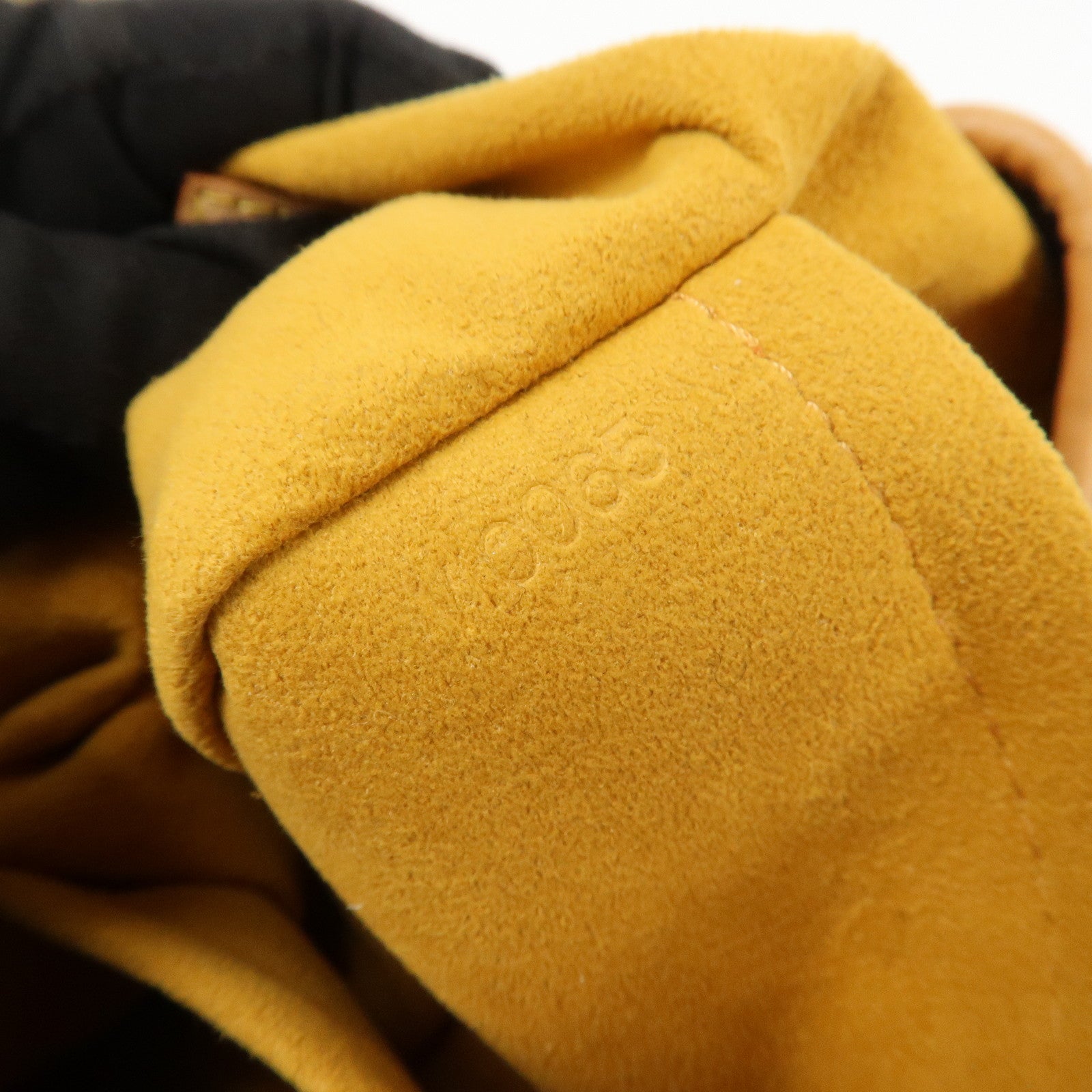 Louis Vuitton Monogram Denim Pleaty Hand Bag Blue M95020