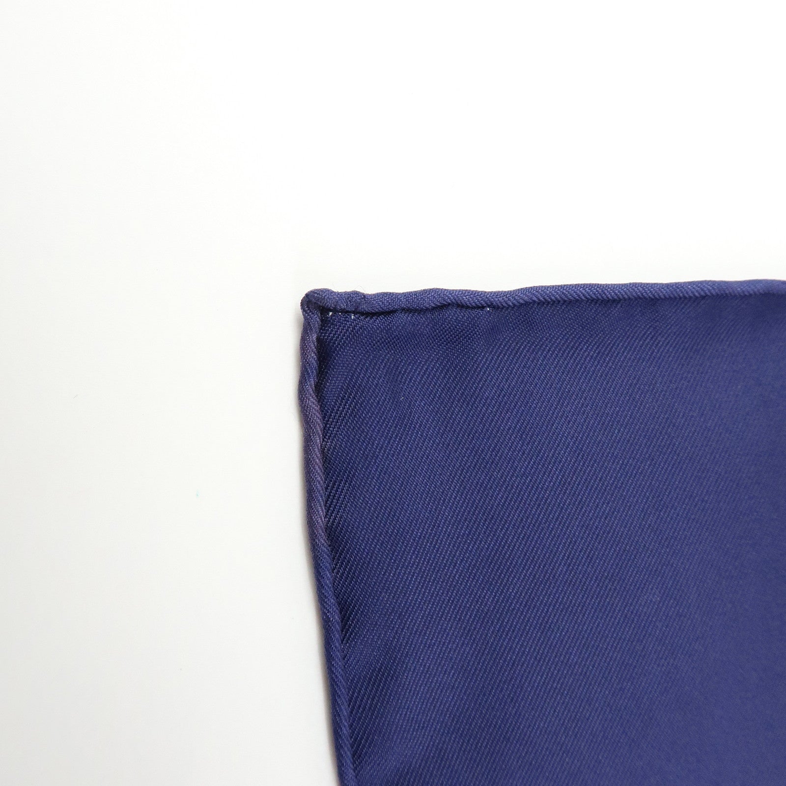 HERMES Carre 90 Silk 100% Scarf  LES TAMBOURS Navy Gold