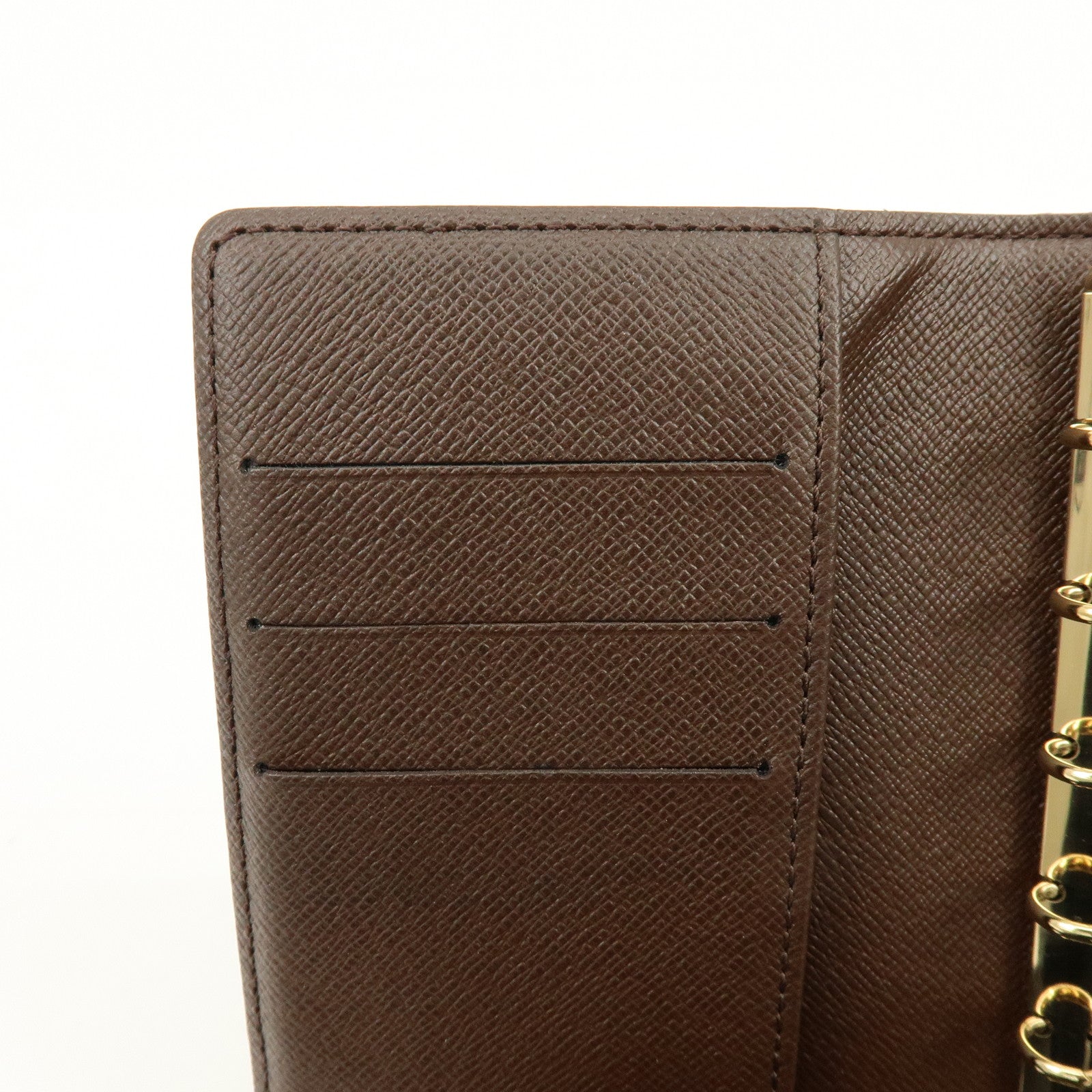 Louis Vuitton Damier Agenda PM Planner Cover Damier Ebene R20700