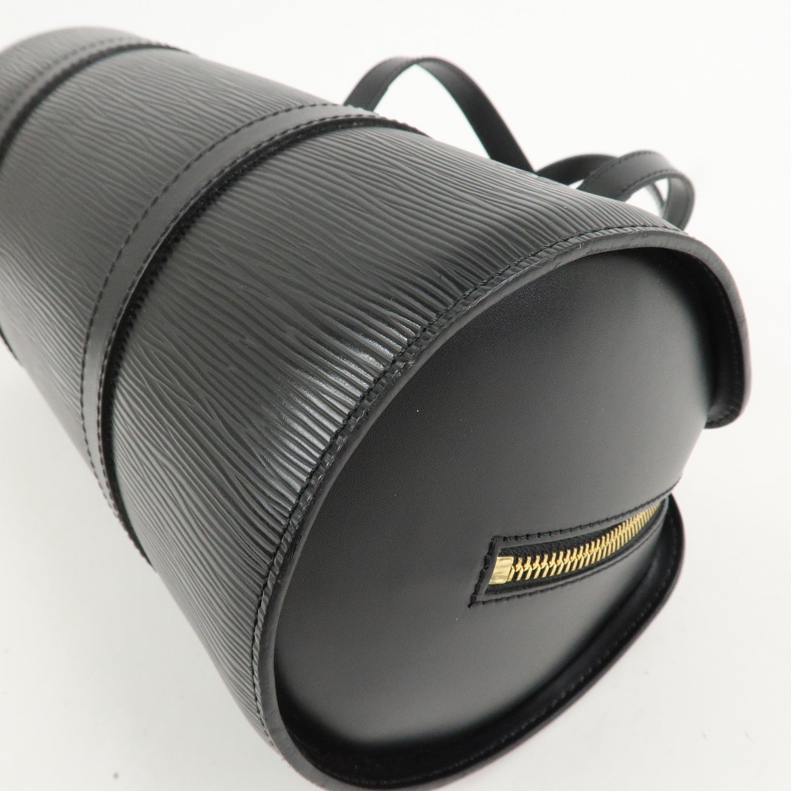 Louis Vuitton Epi Soufflot Hand Bag Shoulder Bag Noir M52862