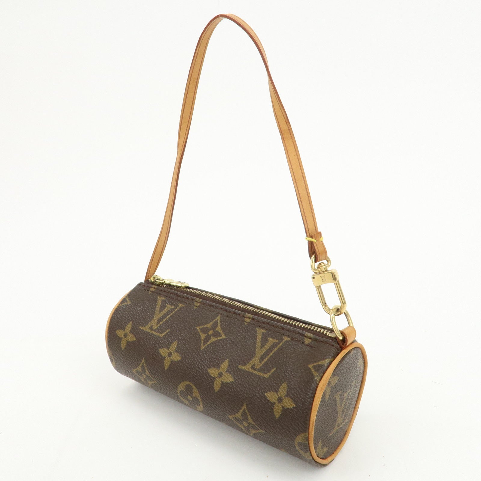 Louis Vuitton Monogram Mini Pouch for Papillon Bag New Style Brown