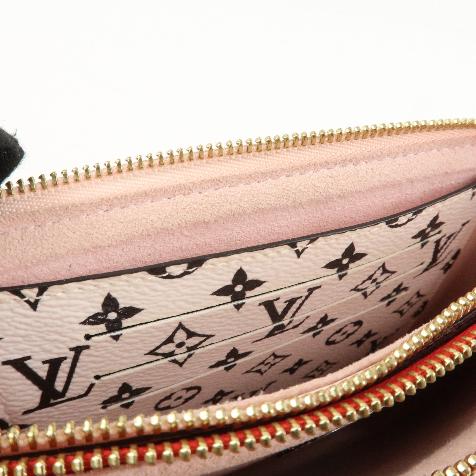 Louis Vuitton Monogram Giant Pochette Double Zip Pouch Rouge M67561 Used