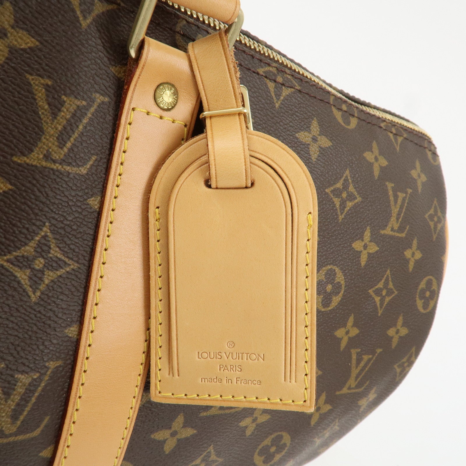 Louis Vuitton Monogram Keep All 50 Bandouliere Boston Bag M41416