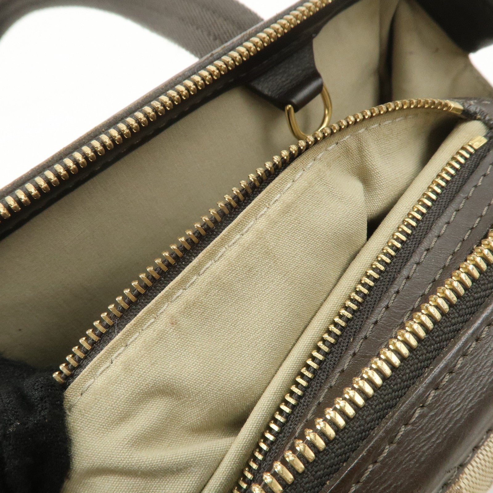 Louis Vuitton Monogram Mini Josephine PM Hand Bag Khaki M92215 Used Used