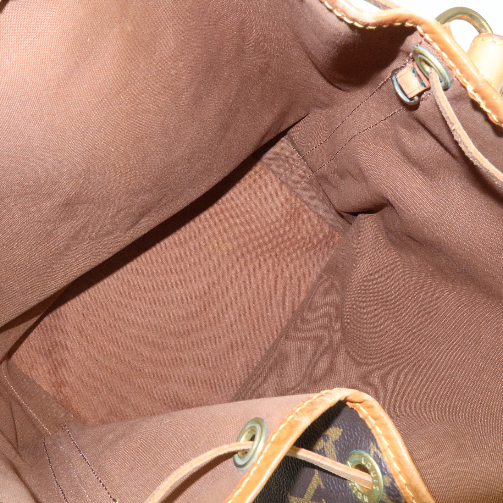 Louis Vuitton Monogram Noe Shoulder Bag Hand Bag Brown M42224