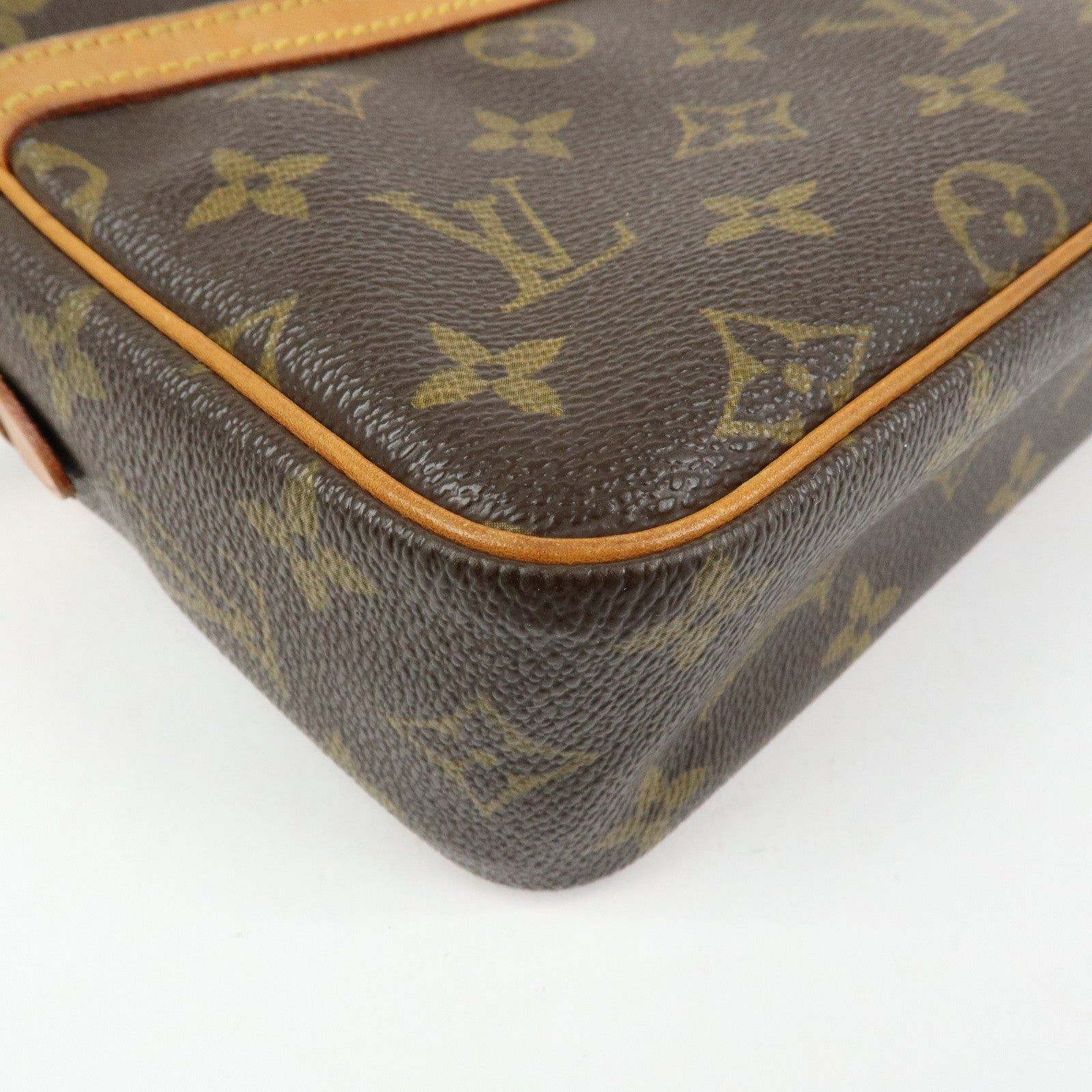 Louis Vuitton Monogram Compiegne 23 Pouch Clutch Bag Brown M51845
