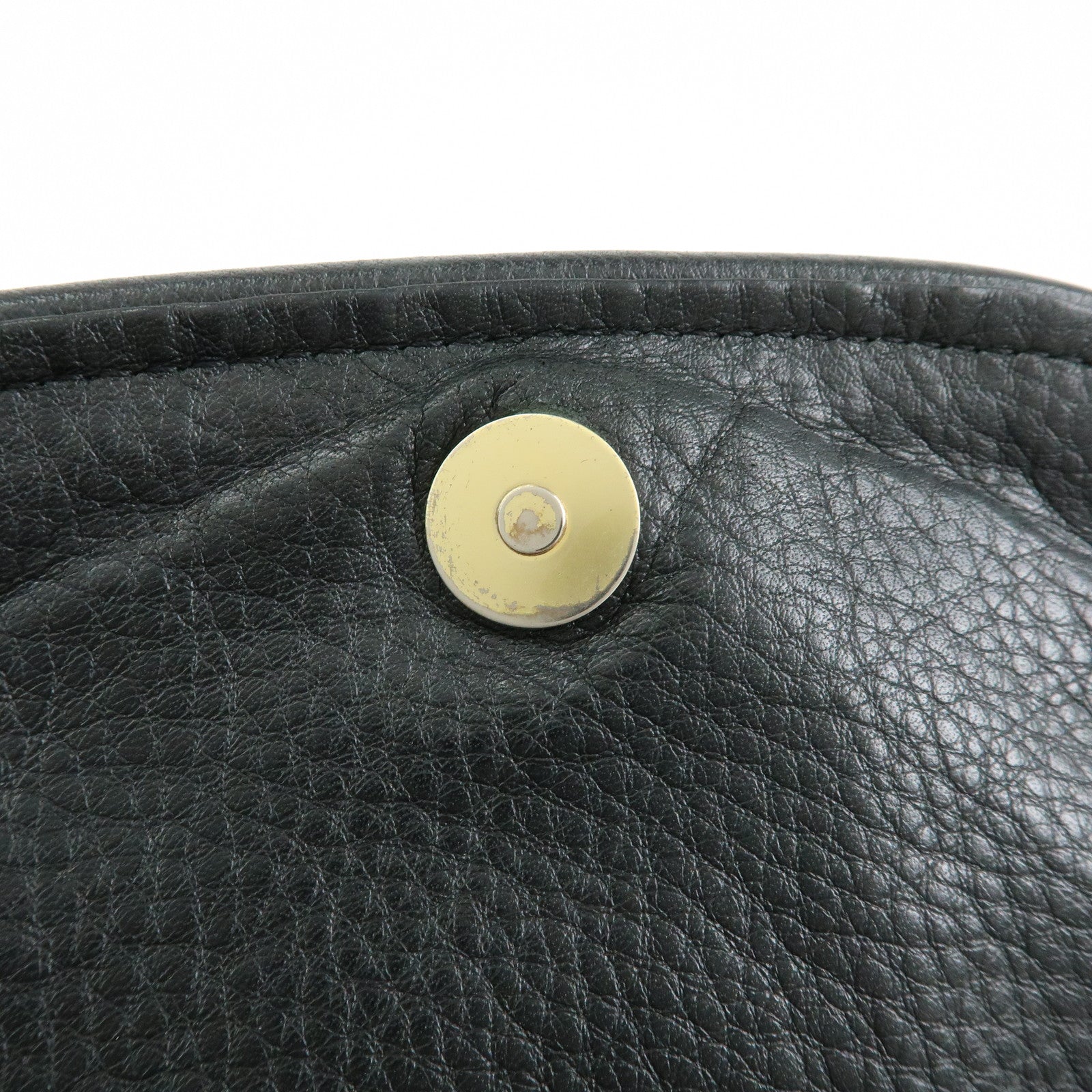 Chloe See By Chloe Leather Shoulder Bag Crossbody Bag Black