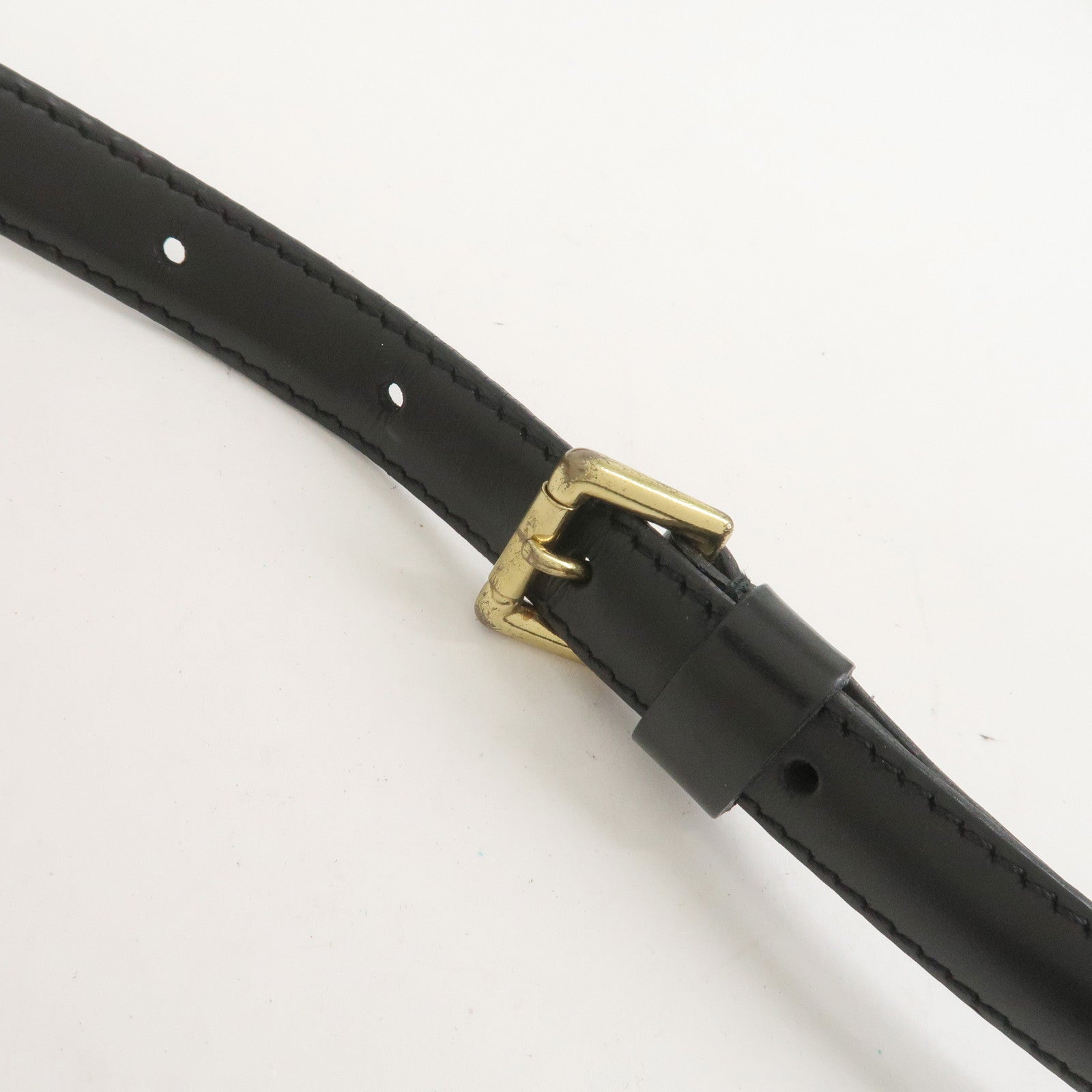 Louis Vuitton Epi Jeune Fille Shoulder Crossbody Bag Noir M52152