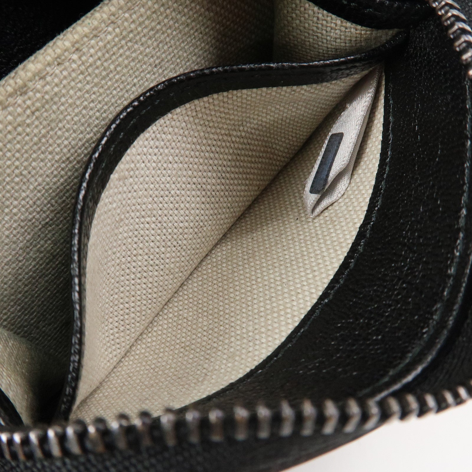 JIMMY CHOO Patent Leather Star Studs Coin Case Card Case Black