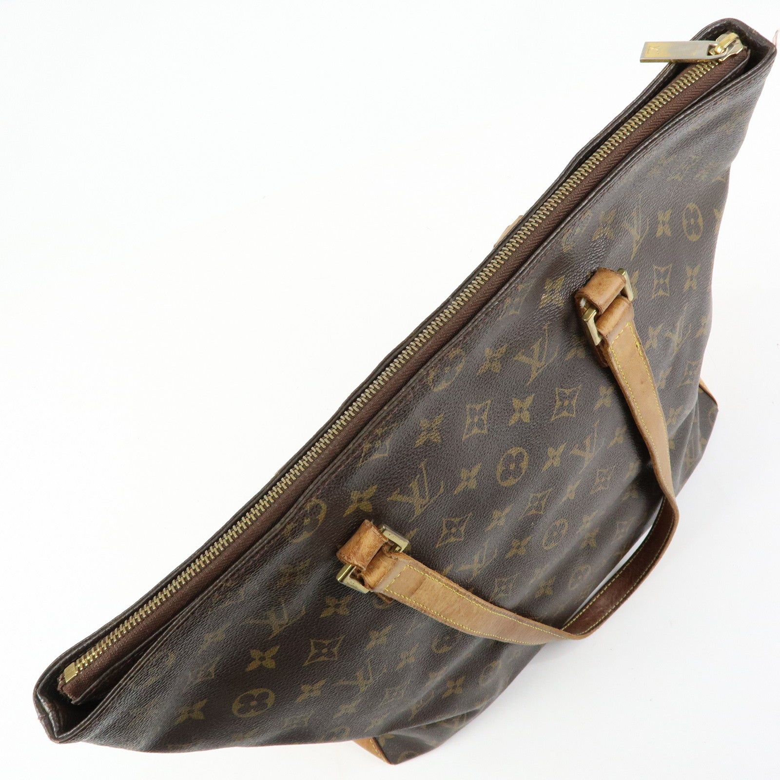 Louis Vuitton Monogram Cabas Mezzo Tote Bag Shoulder Bag M51151