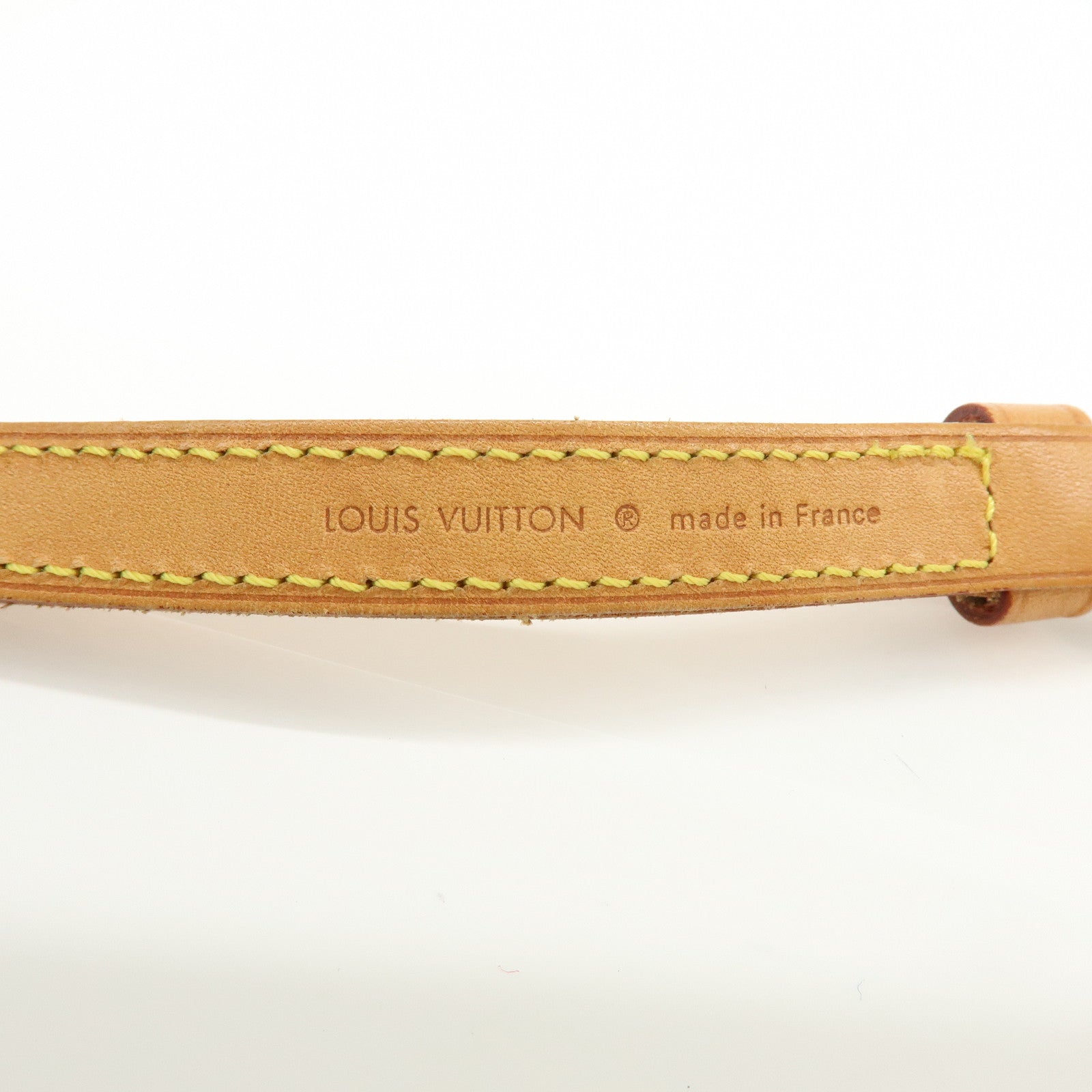Louis Vuitton Adjustable Leather Shoulder Strap 120cm 1.6cm J52312