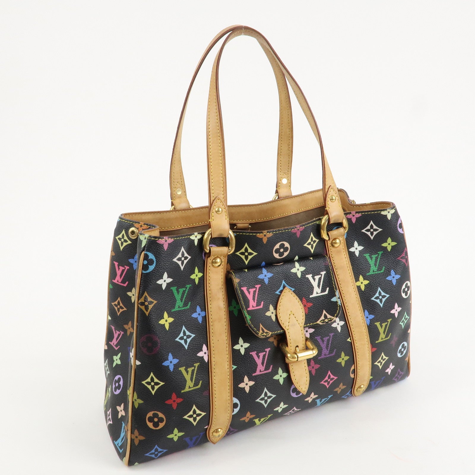 Louis Vuitton Monogram Multicolor Aurelia MM Shoulder Bag M40095 Used