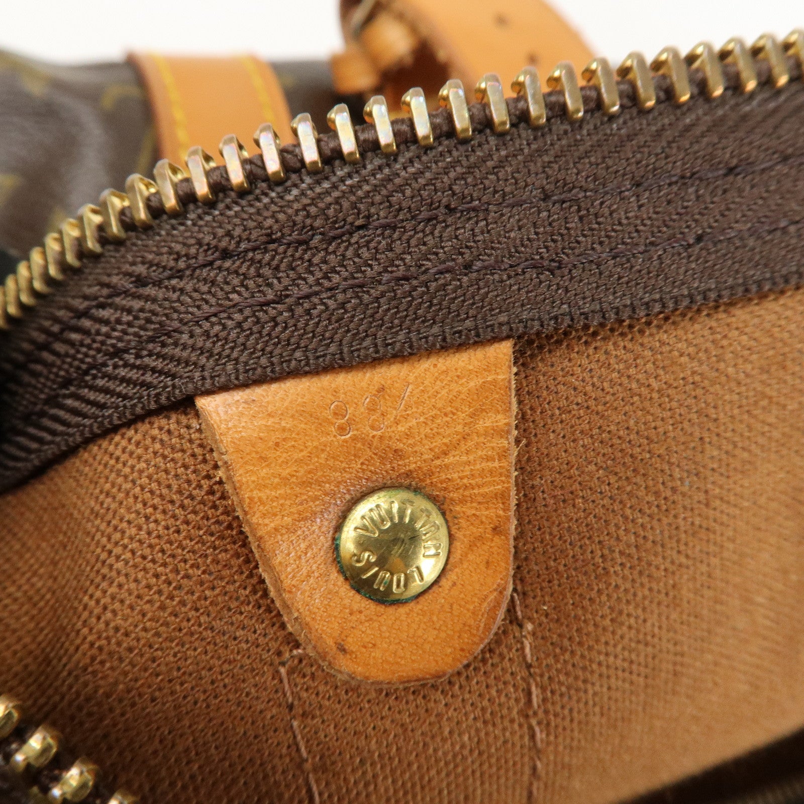 Louis Vuitton Monogram Keep All Bandouliere 55 Boston Bag M41414