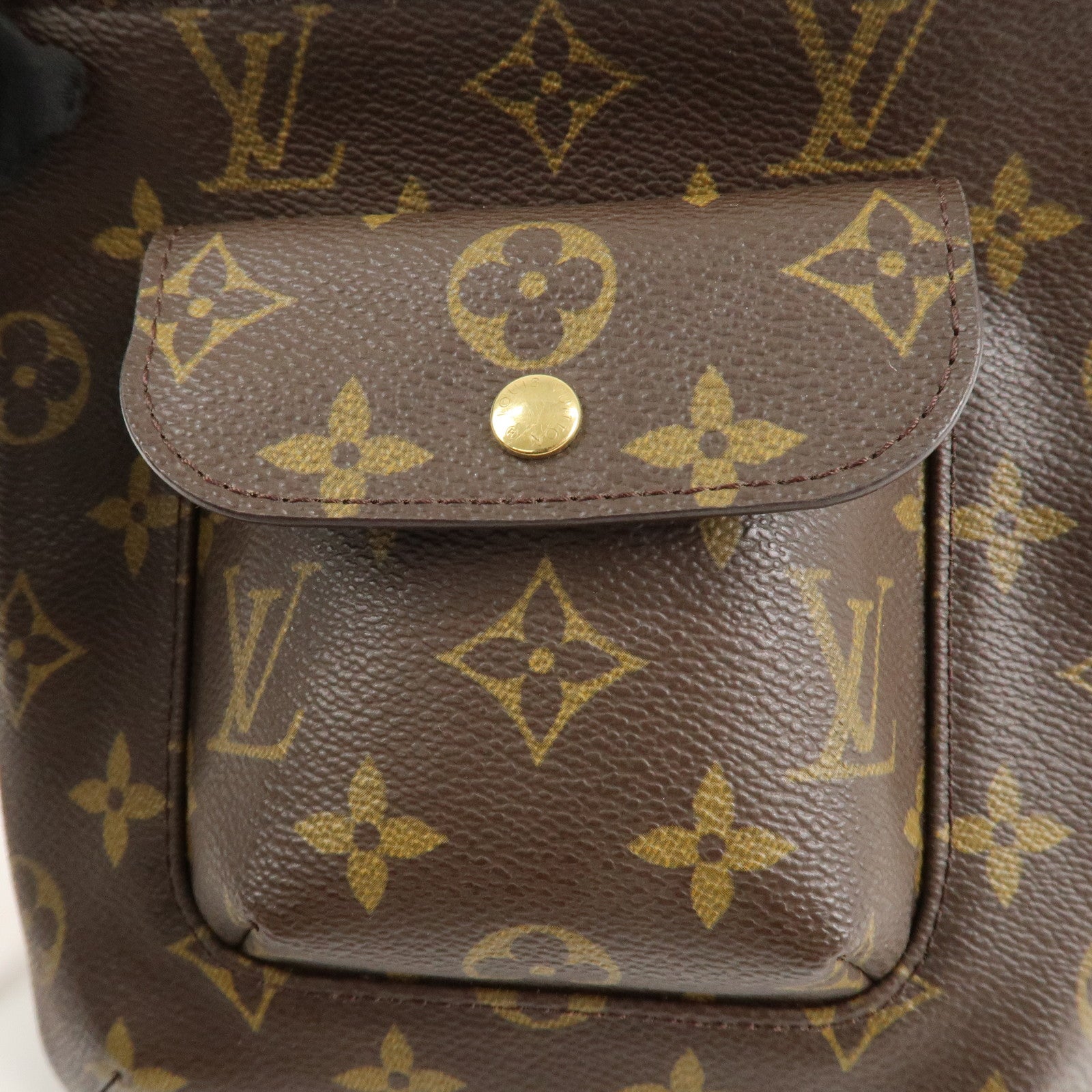 Louis Vuitton Monogram Partition Pouch Wristlet Bag M51901 Used