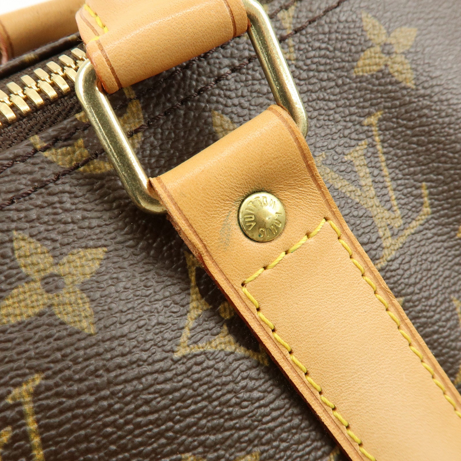 Louis Vuitton Monogram Keep All Bandouliere 50 Boston Bag M41416