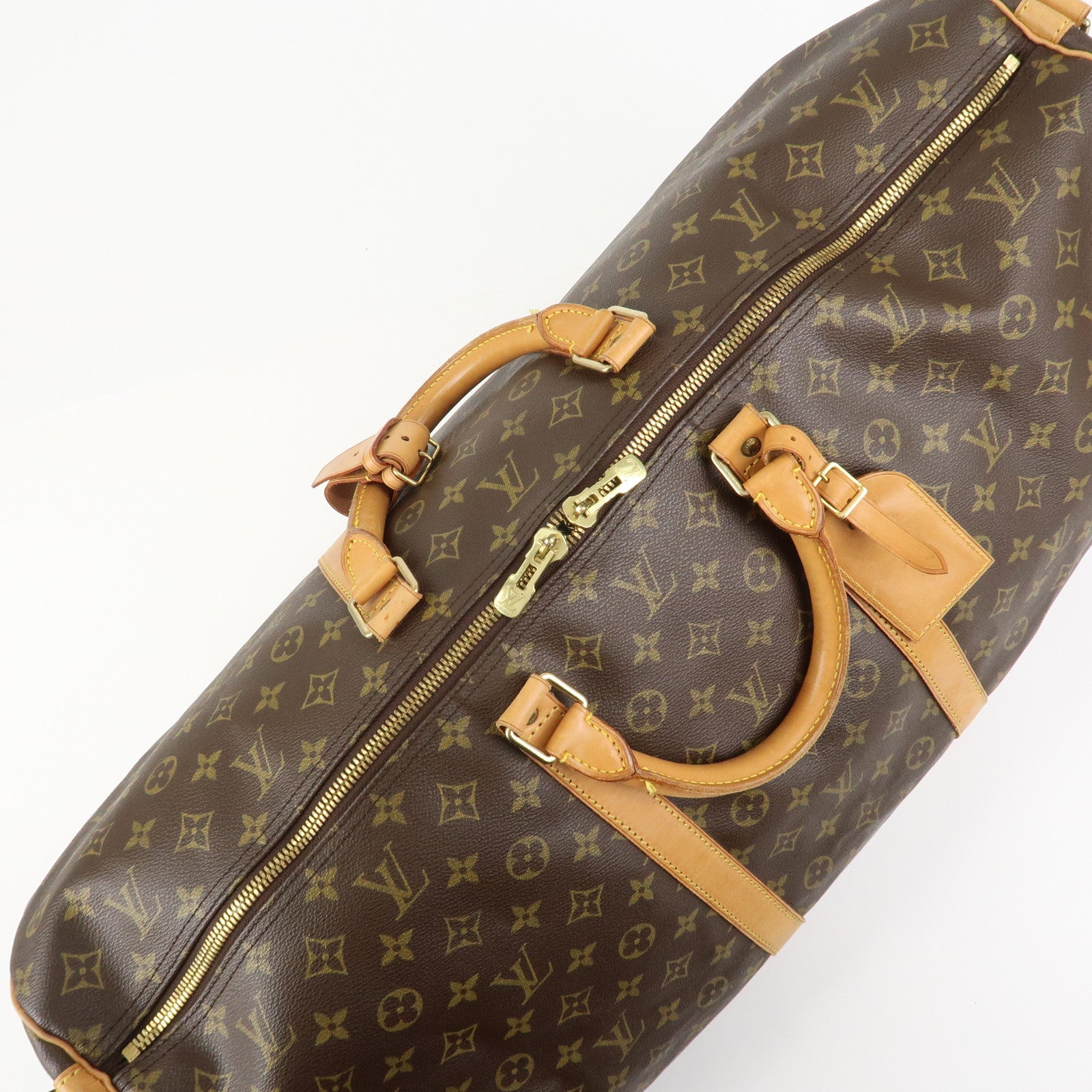 Louis Vuitton Monogram Keep All Bandouliere 60 Boston Bag M41412