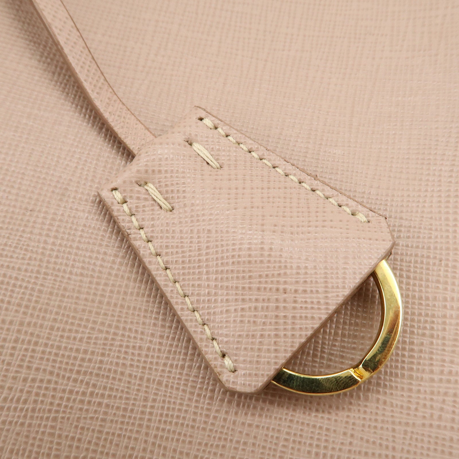 PRADA Triangle Logo Galleria 2Way Bag Shoulder Bag Pink BN2274
