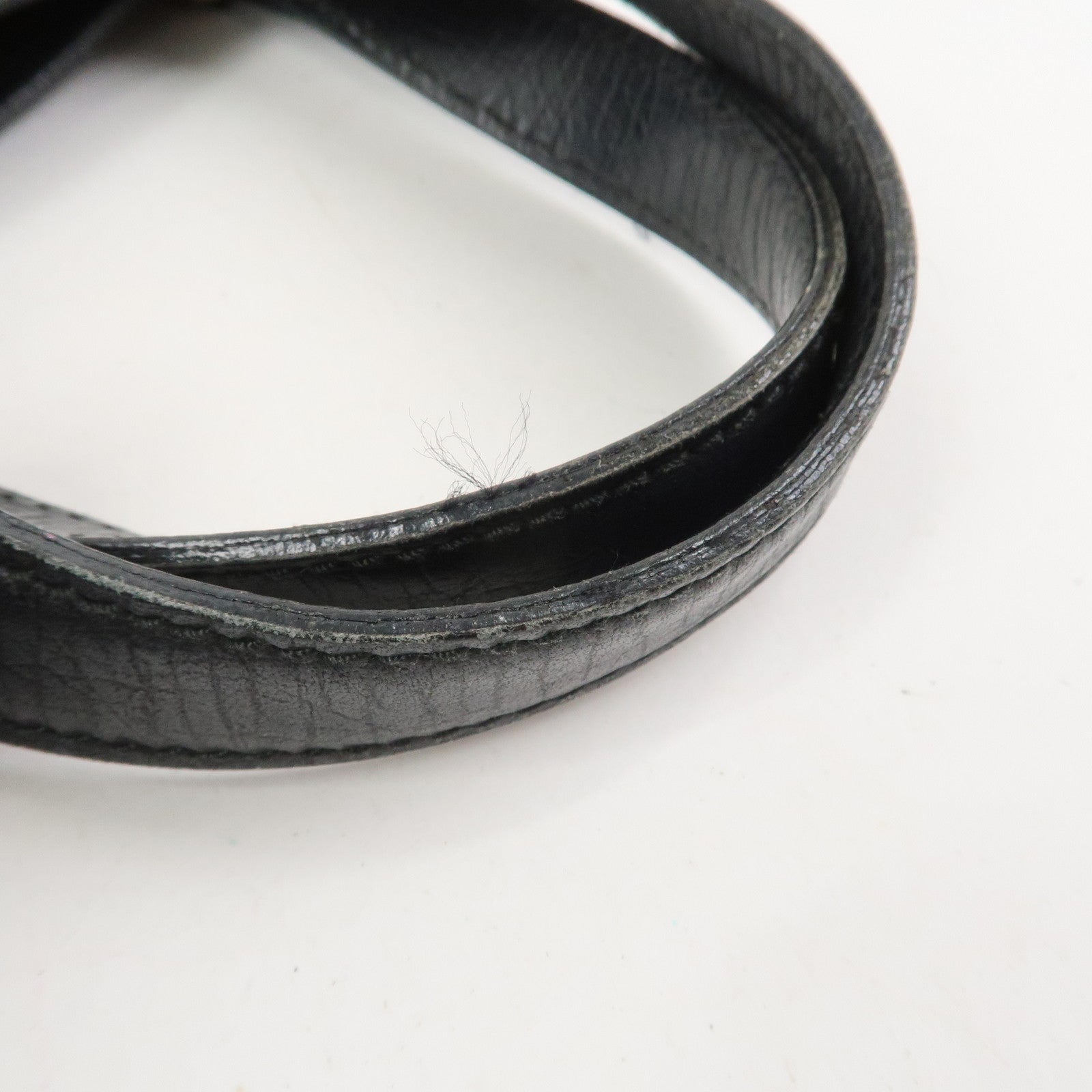 GUCCI Sherry GG Canvas Leathe Tote Bag Hand Bag Black