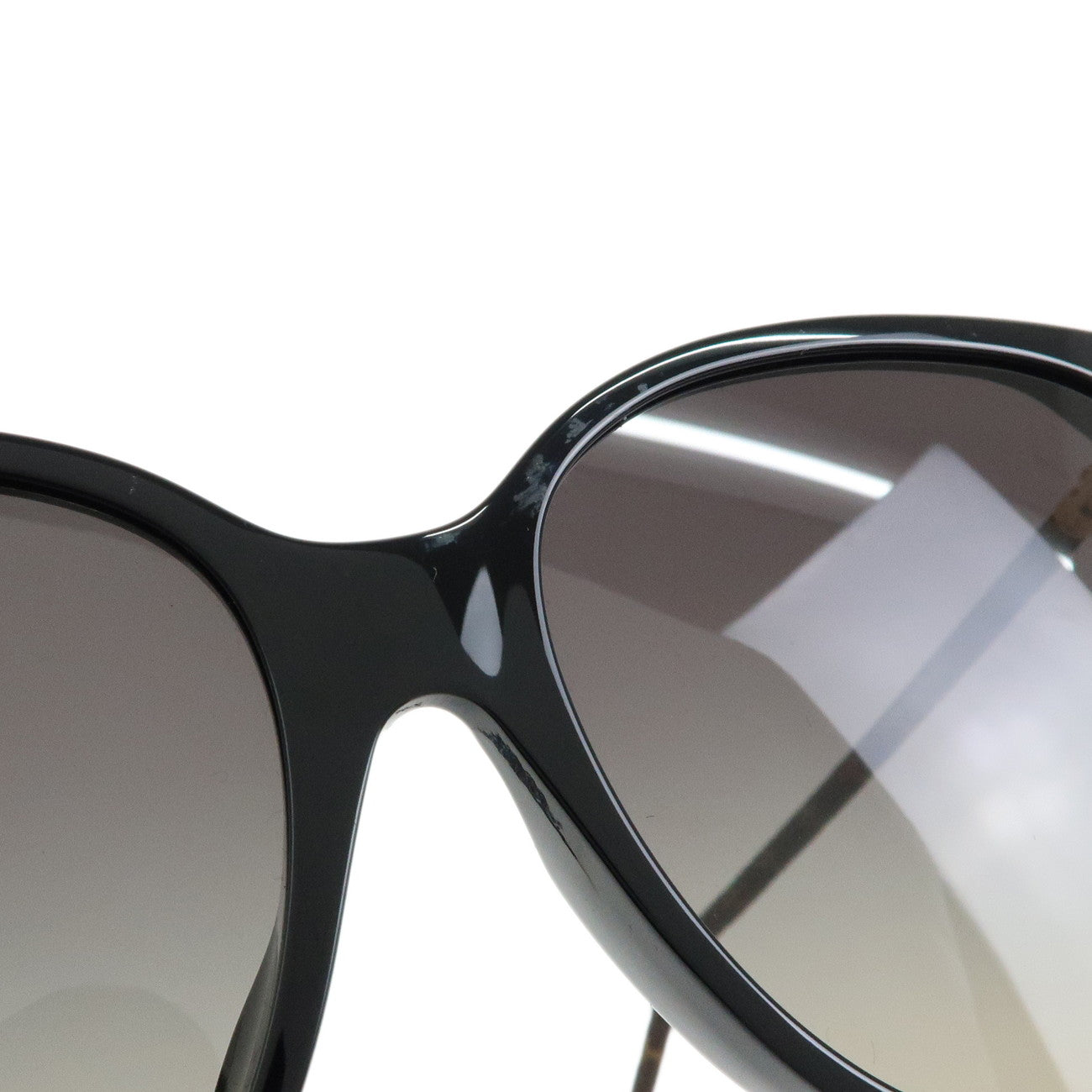 Louis Vuitton Monogram Plastic LV First Round Sunglasses Z1710E