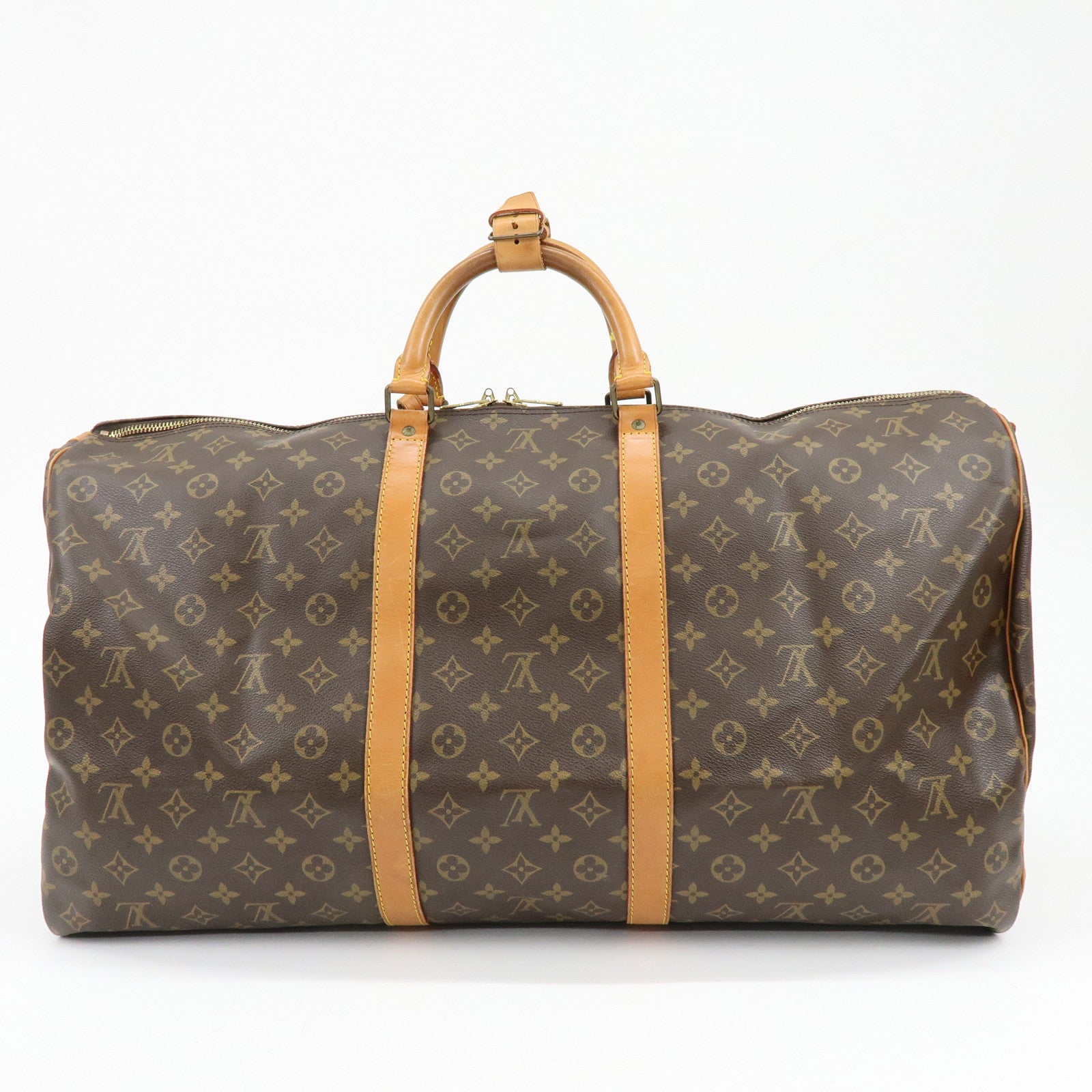 Louis Vuitton Monogram Keep All Bandouliere 60 Boston Bag M41412