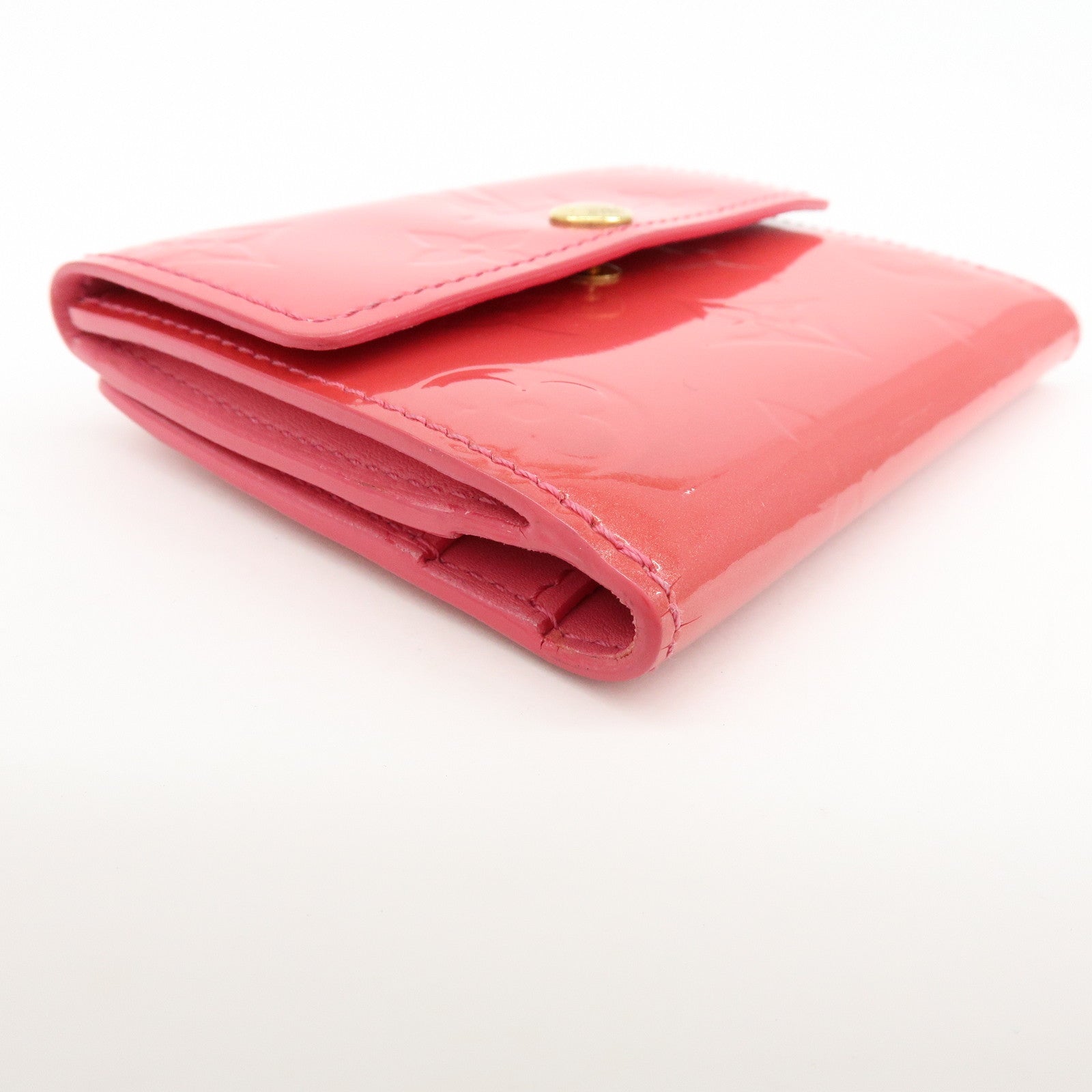Louis Vuitton Monogram Vernis Ludlow Bi-fold Compact Wallet M9143F