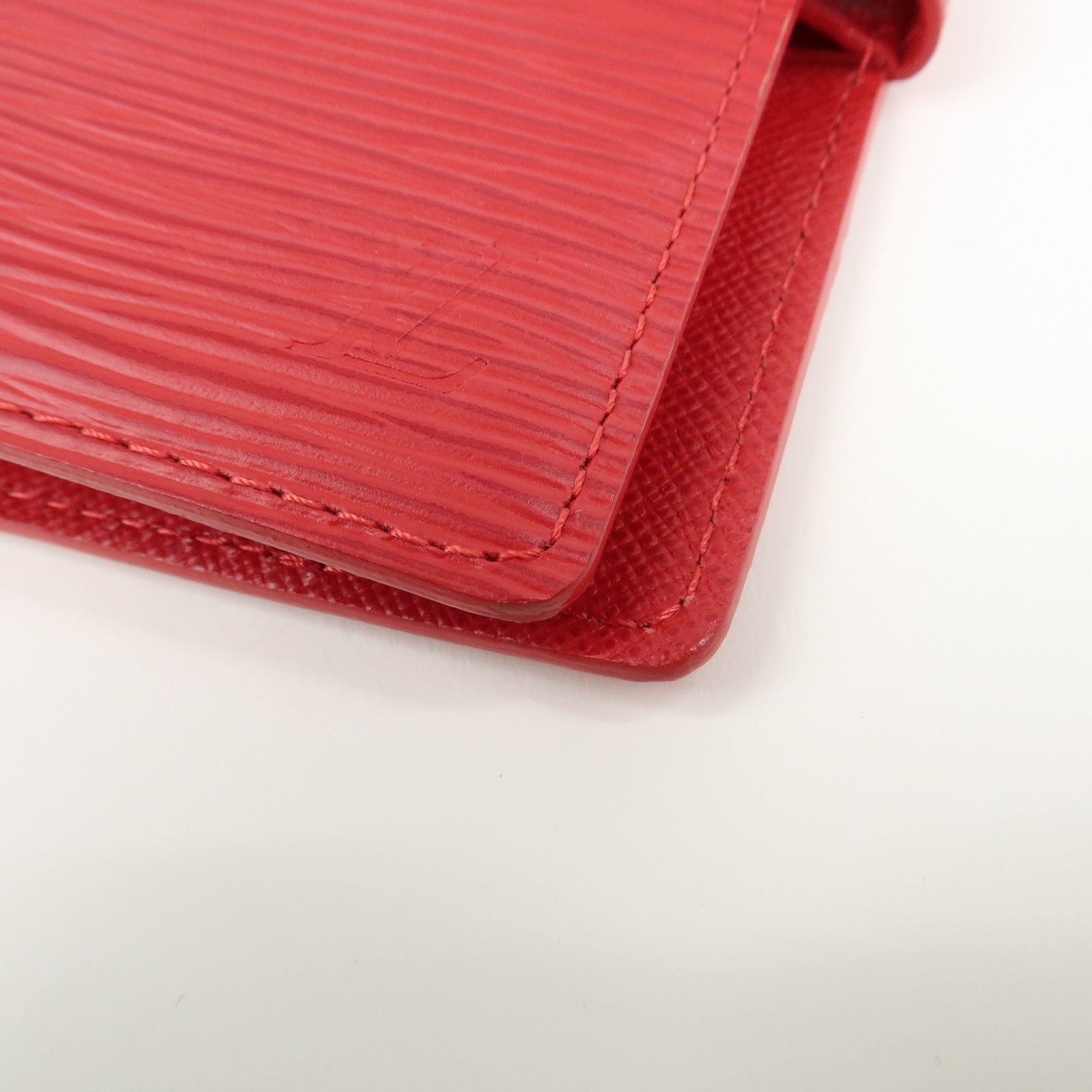 Louis Vuitton Epi Leather Agenda PM Planner Cover Rouge R2005E