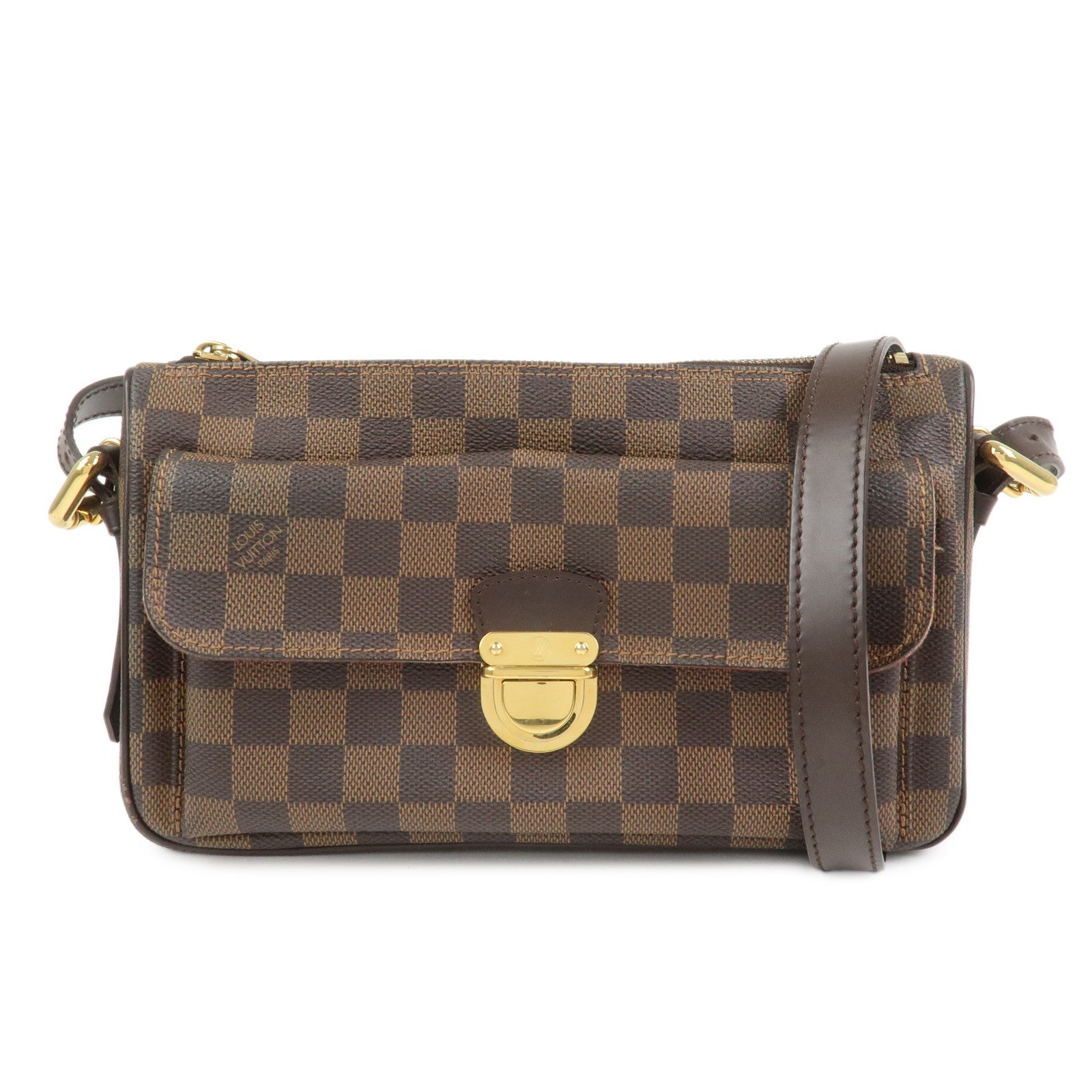 Louis Vuitton Damier Ravello GM Shoulder Bag Brown N60006