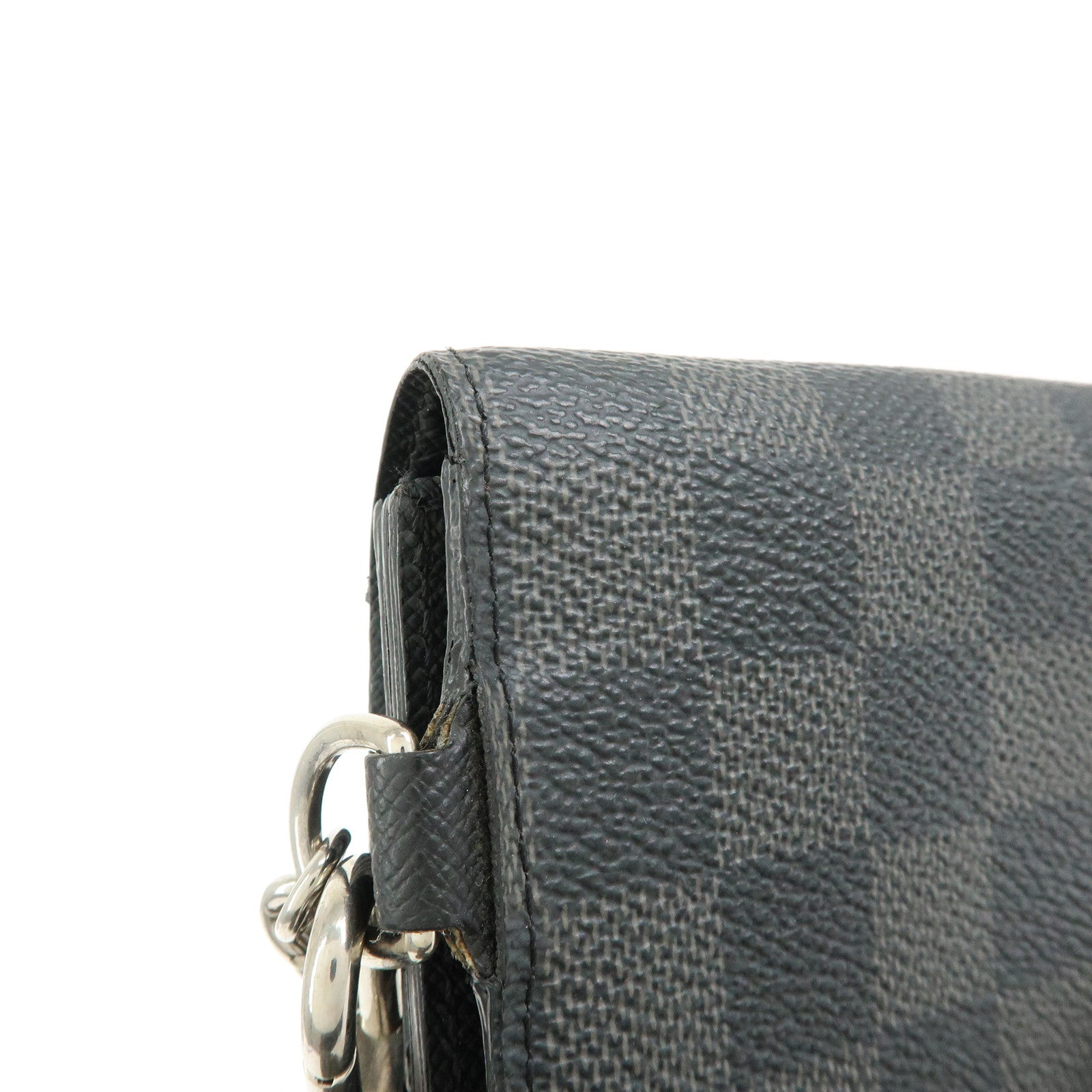 Louis Vuitton Damier Graphite Portefeuille Accordion Wallet N60023