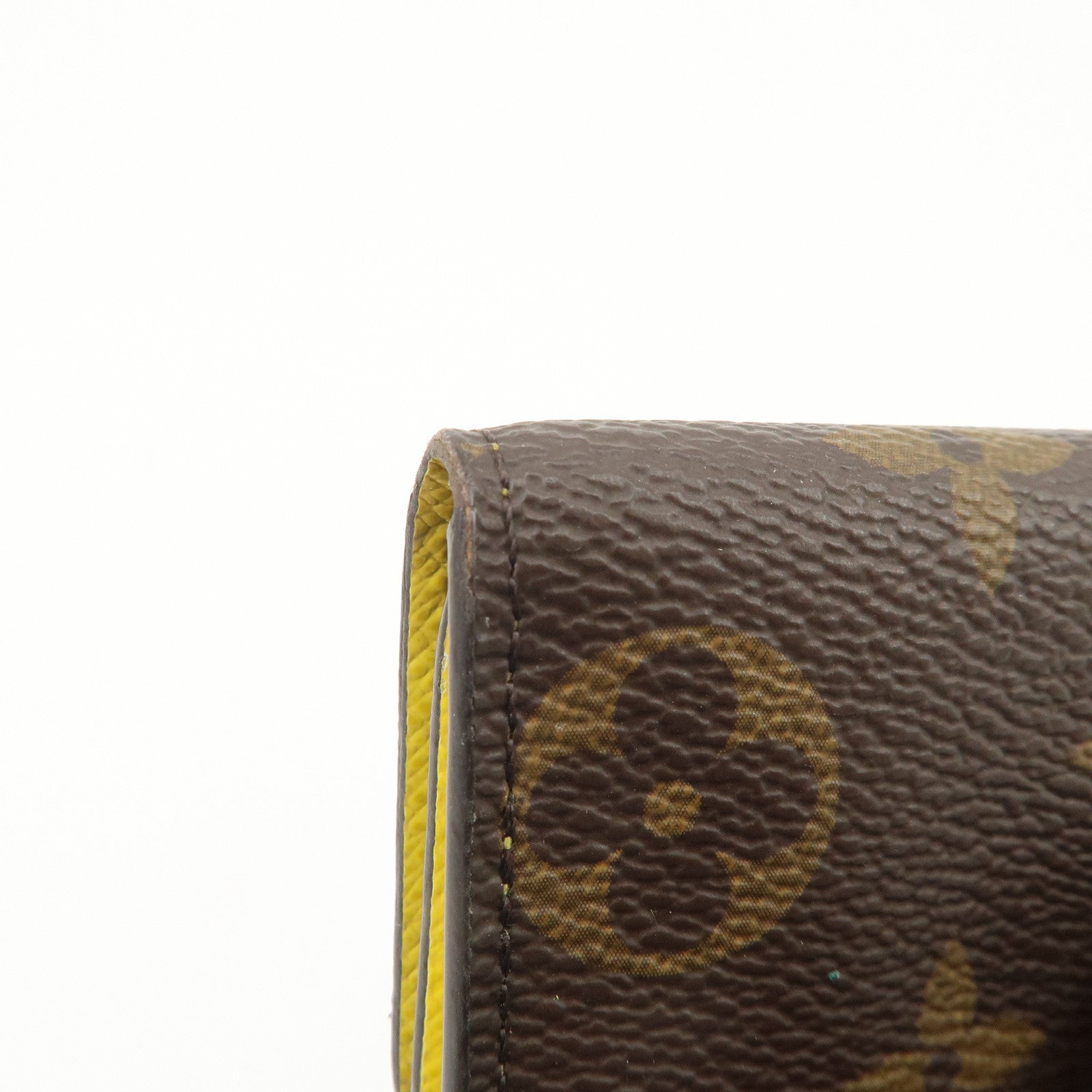 Louis Vuitton Monogram Multicles 4 Key Rings Key Case Jaune M81938