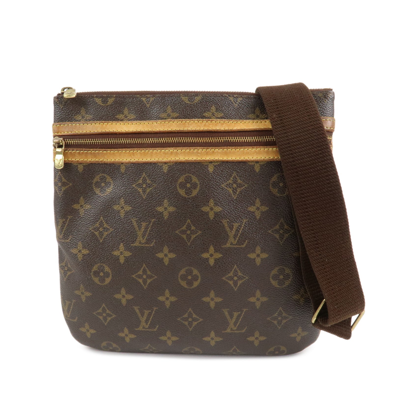 Louis Vuitton Monogram Pochette Bosphore Shoulder Bag M40044