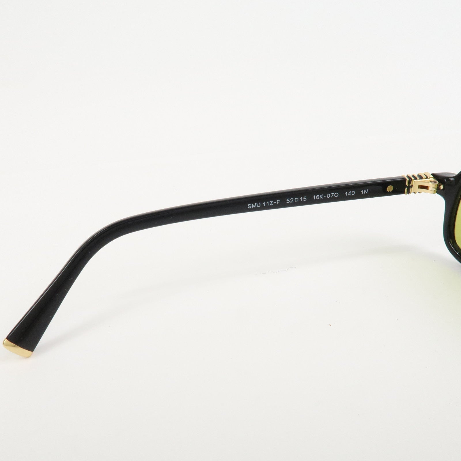 MIU MIU Plastic Sunglasses Black SMU 11Z-F 52□15 16K-170 140 1N