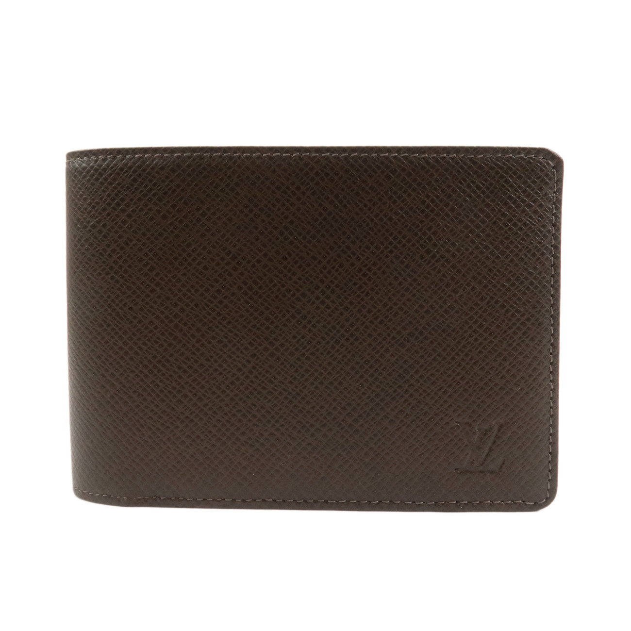 Louis Vuitton Taiga Porte Billets 3 Vole Wallet Grizzly M30428