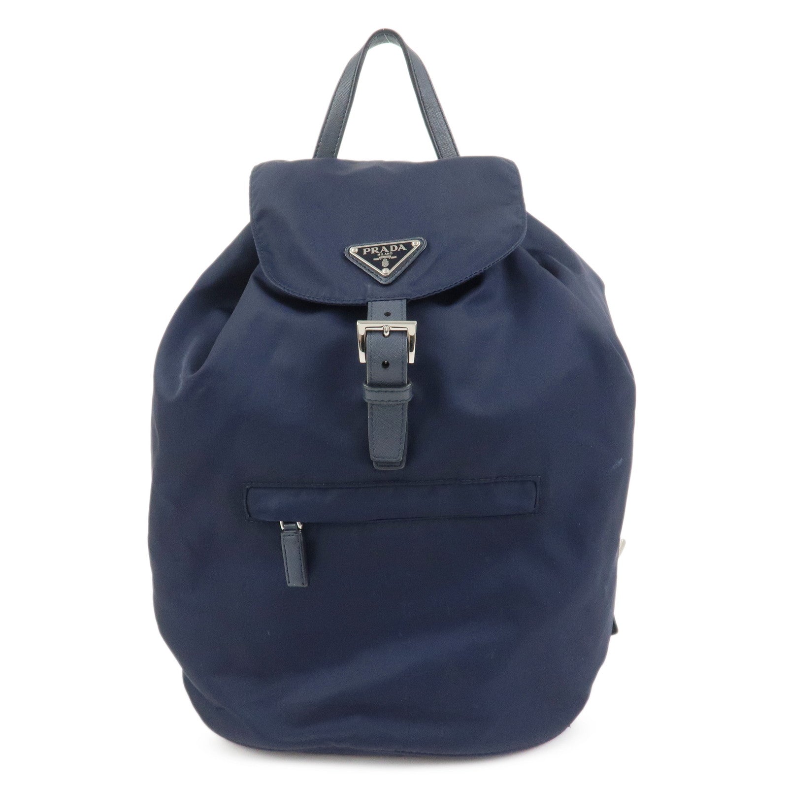 PRADA - Nylon   Saffiano Leather Navy BZ0032