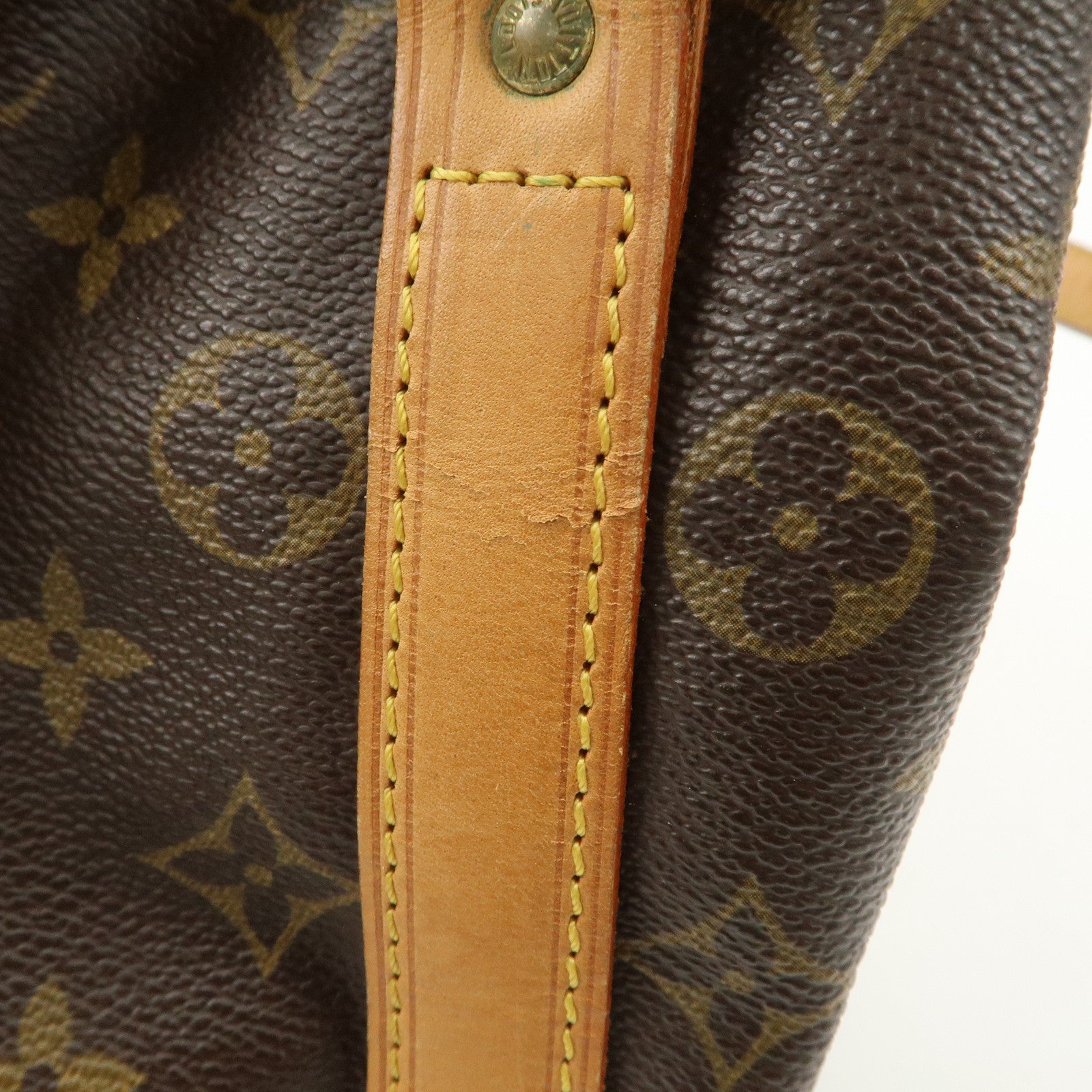 Louis Vuitton Monogram Petit Noe Shoulder Bag Brown M42226