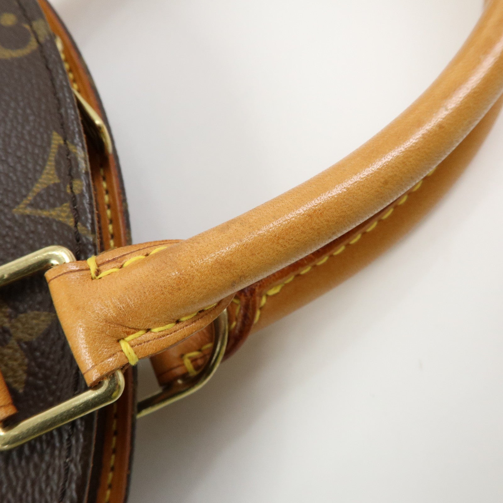 Louis Vuitton Monogram Ellipse PM Hand Bag Brown M51127