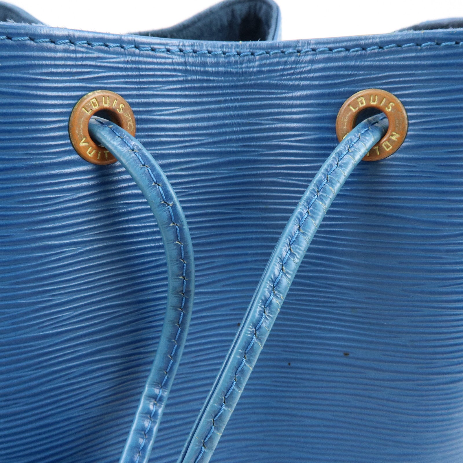 Louis Vuitton Epi Leather Noe Shoulder Bag Toledo Blue M44005